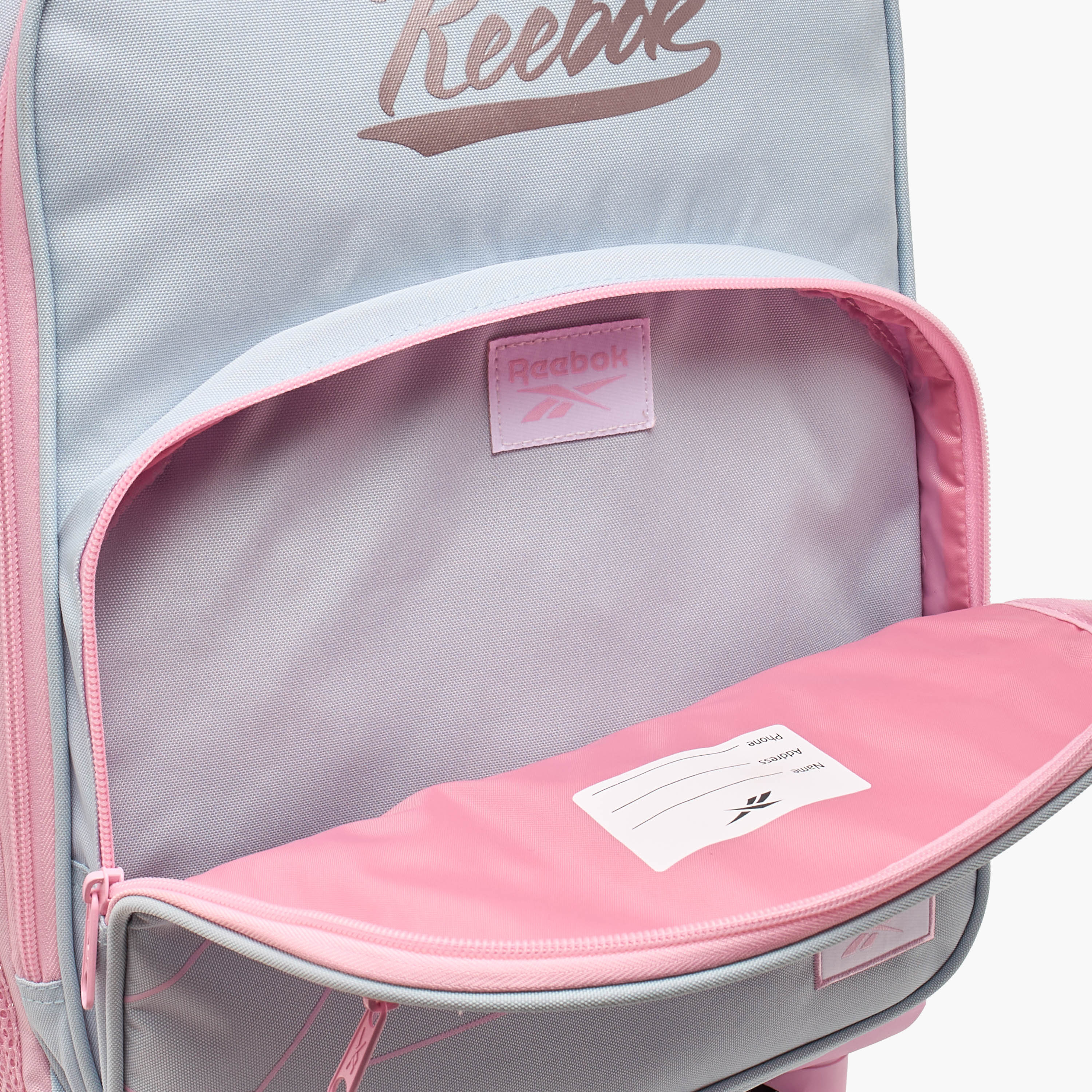 Reebok Colourblock Trolley Bag for Girls 8-13 Years with Retractable Handle - 17 inches-school-bagsandbackpacks-trolleybags-image-5