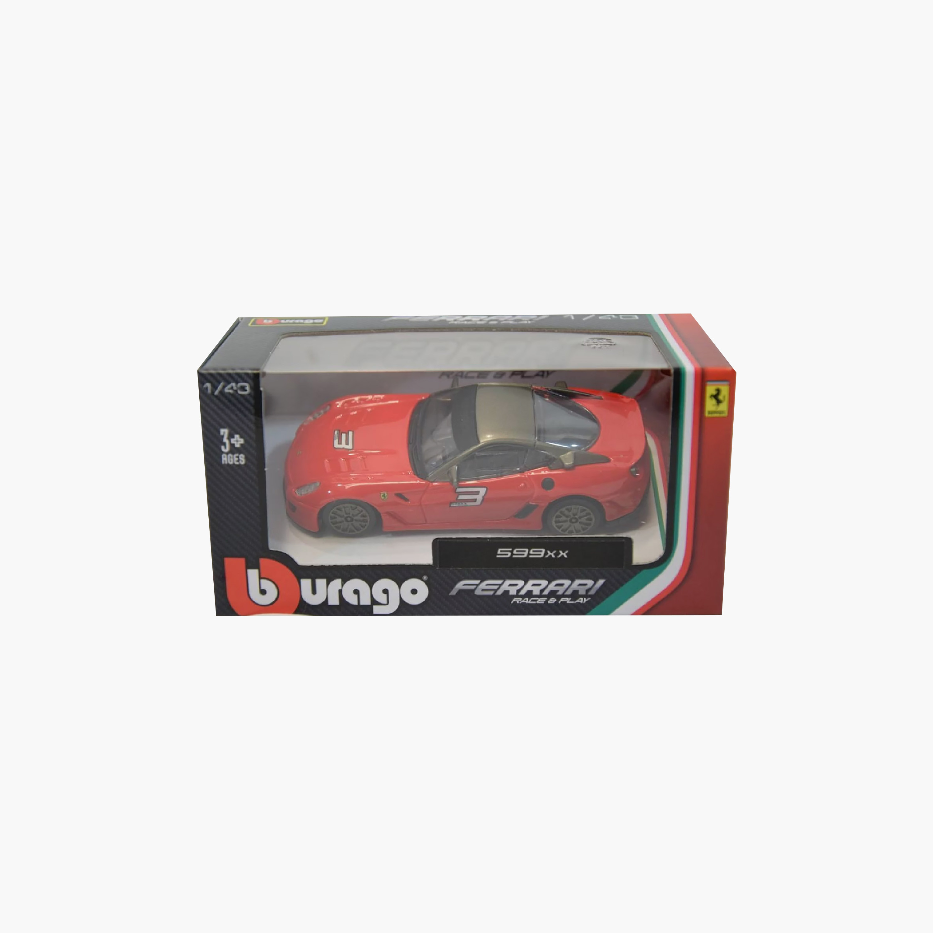 مجموعة لعب فيراري ريس آند بلاي بمقياس 1:43 من ببوراجو-toys-carsandvehicles-image-1