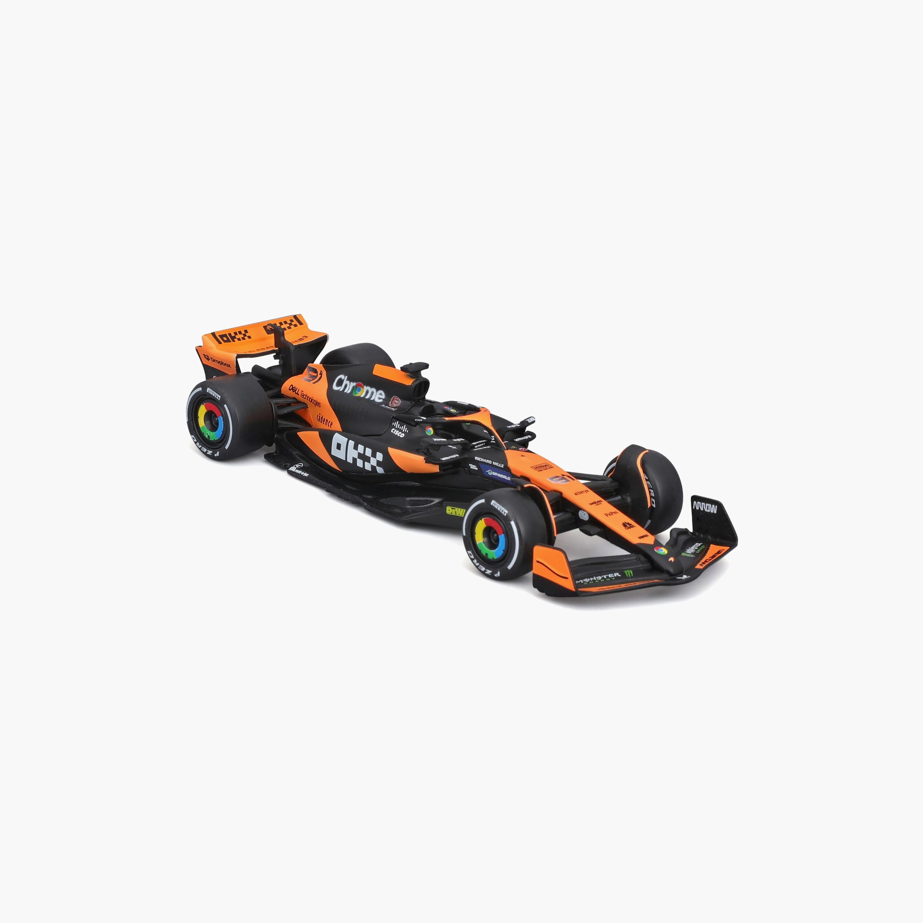 BBURAGO 1:43 MCL38 Miami GP 2024 Racing Toy Car-toys-carsandvehicles-image-2