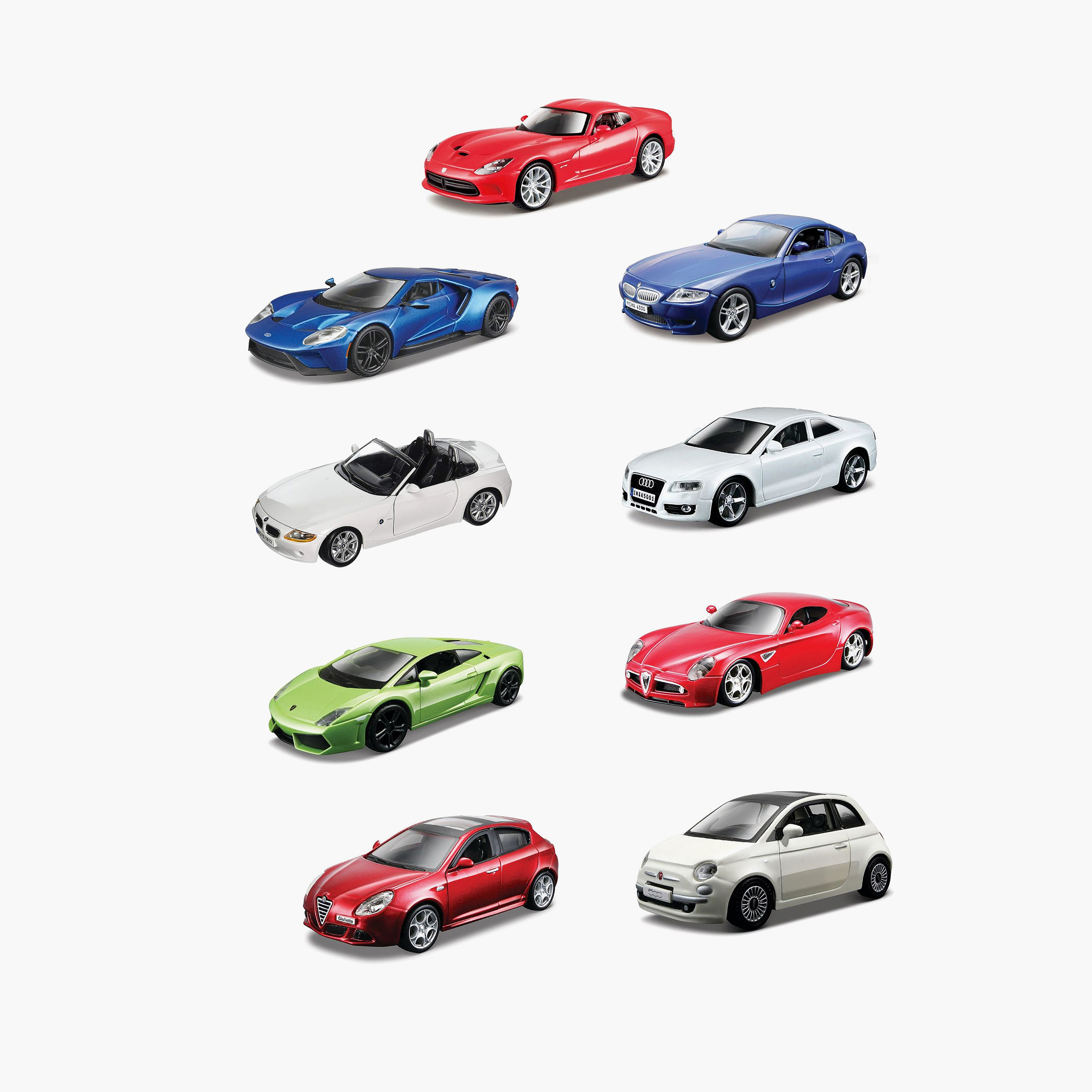لعبة سيارة مصبوبة متنوعة 1:32 من بوراجو-toys-carsandvehicles-image-1
