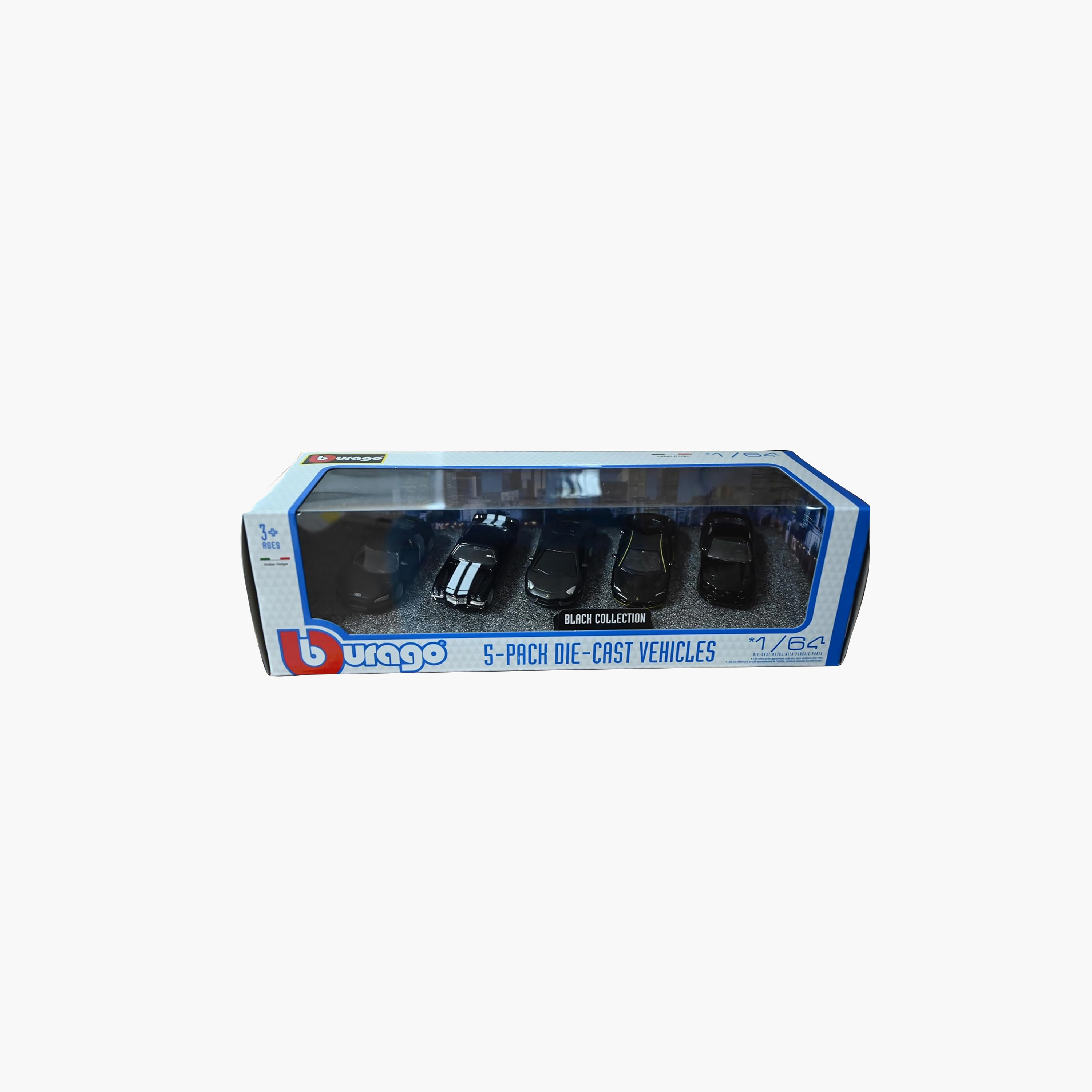 BBURAGO 5-Piece 1:64 Toy Car Set-toys-carsandvehicles-image-4