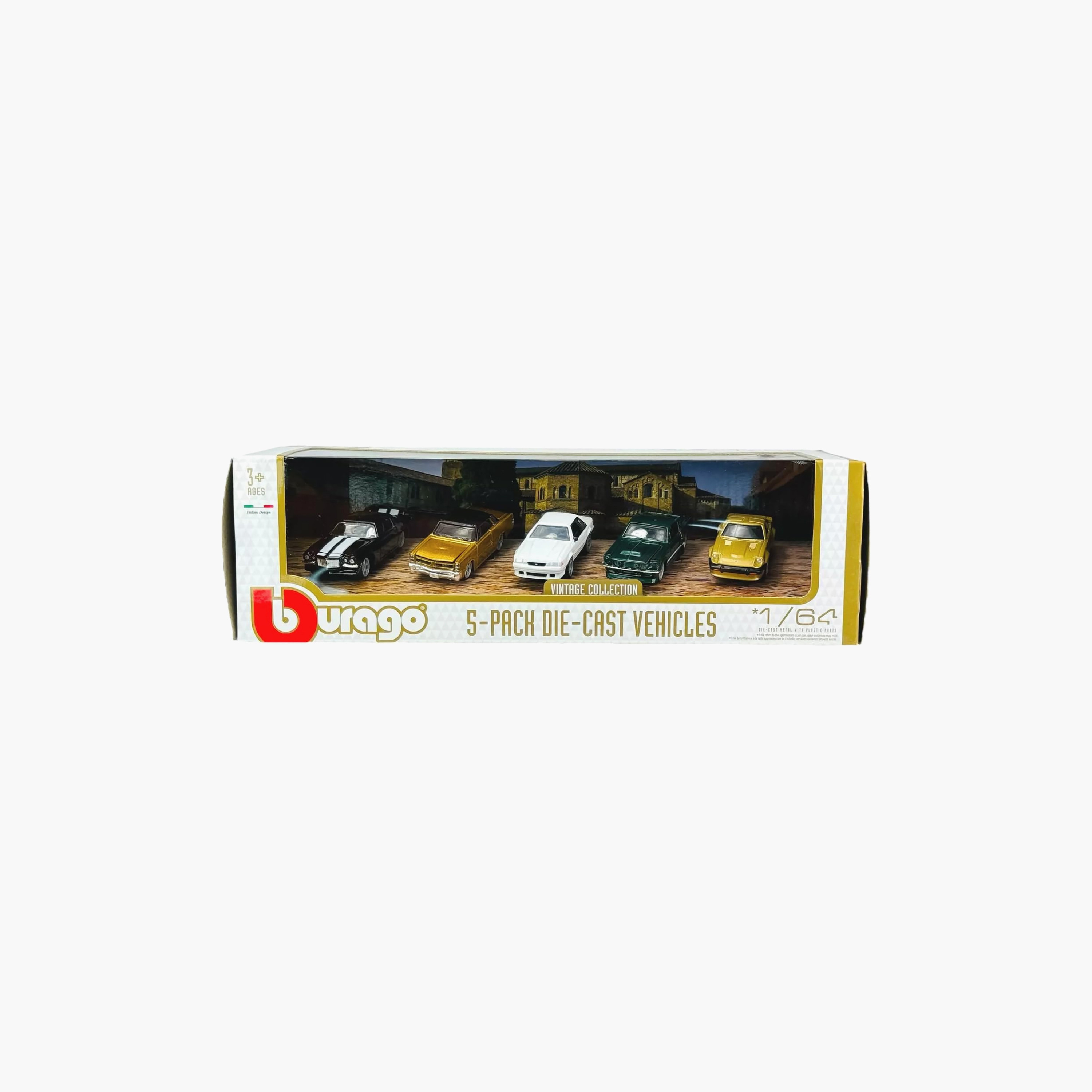 مجموعة لعب سيارات مصبوبة 5 قطع 1:64 من ببوراجو-toys-carsandvehicles-image-7