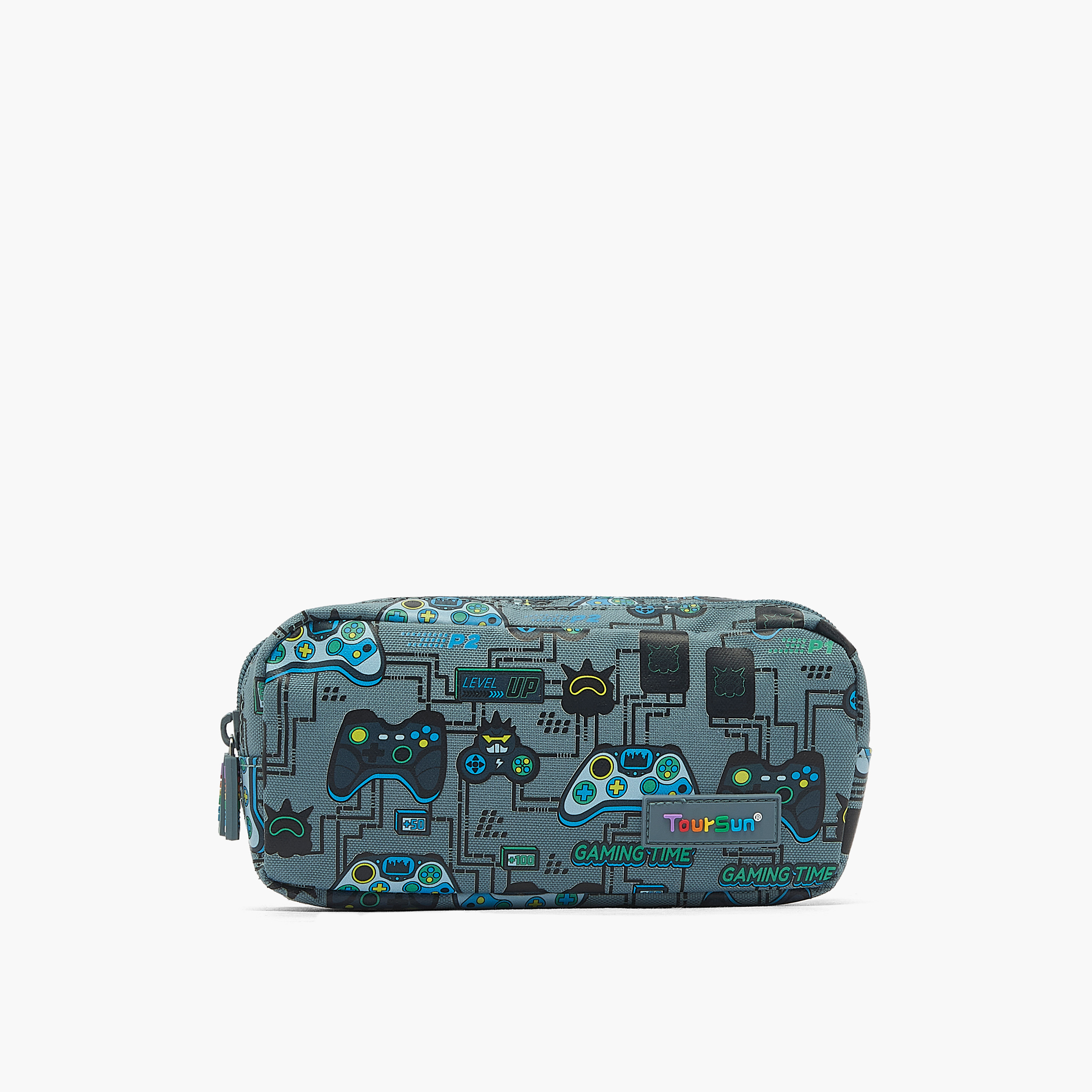 مقلمة بطبعة جيمر بقسمين من تورسن-school-stationery-pencilcases-image-1