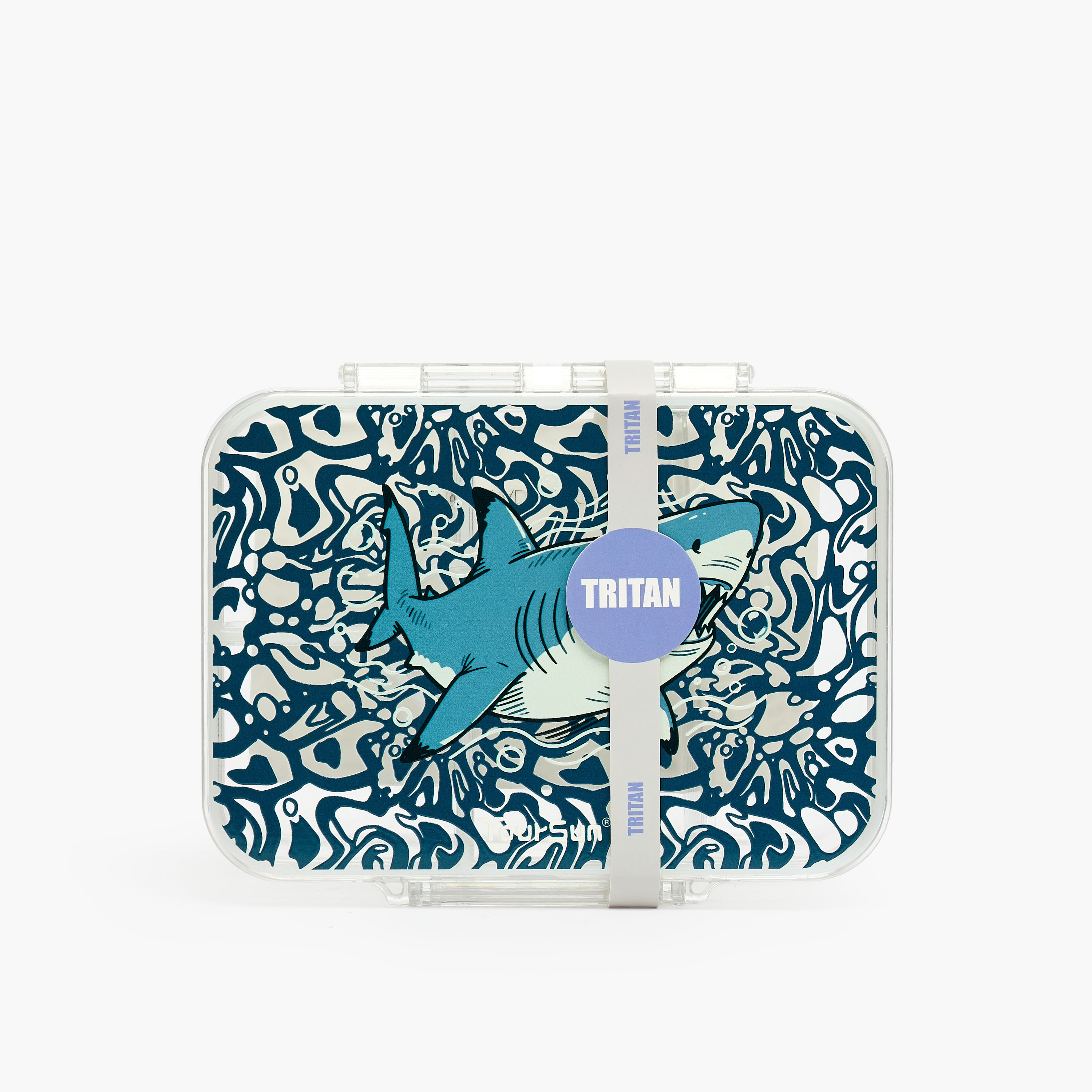 Toursun Shark Print Lunch Box for Boys with Compartments-school-lunchessentials-lunchboxes-image-10