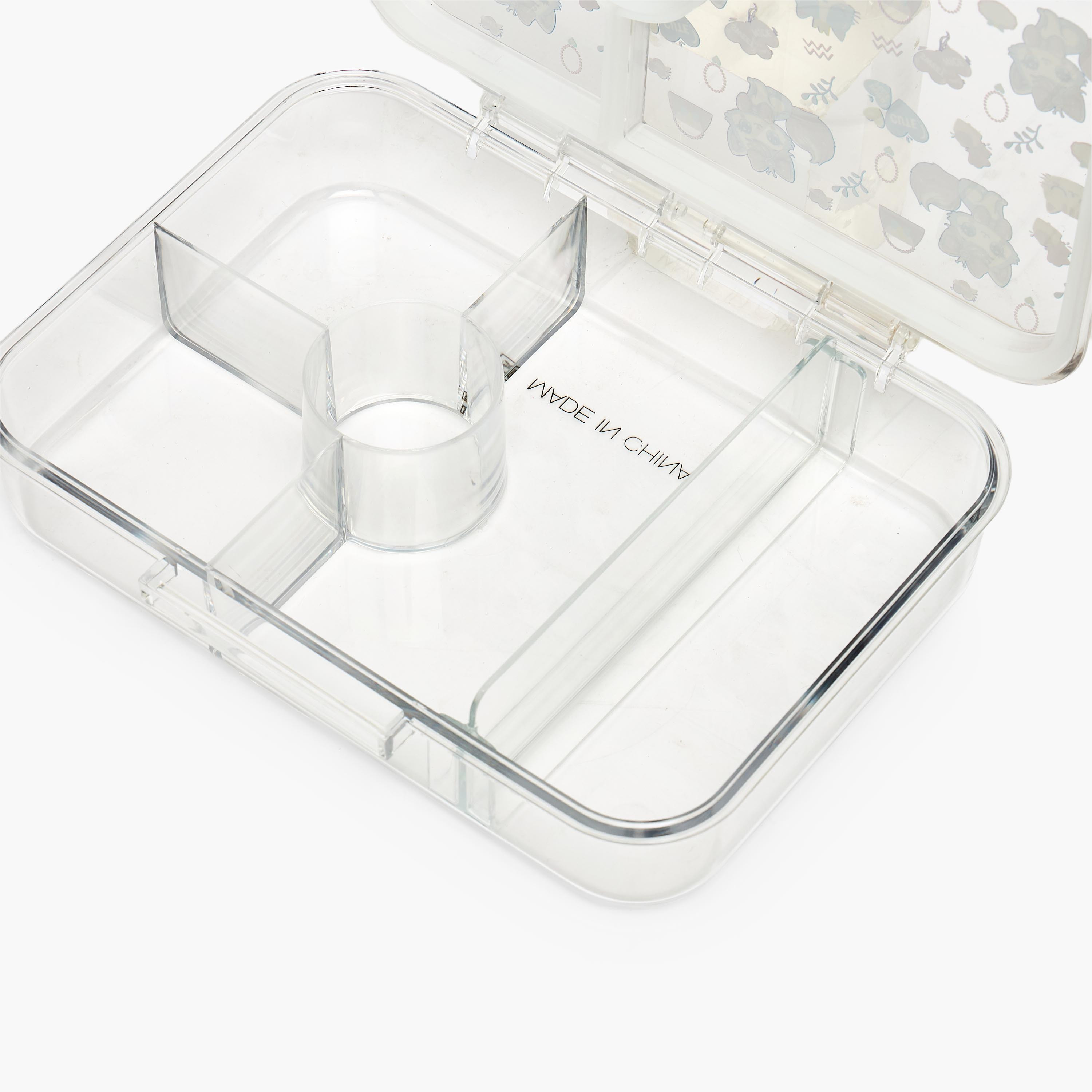 صندوق غداء بطبعات قطط للبنات بـ5 أقسام من تورسن-school-lunchessentials-lunchboxes-image-7
