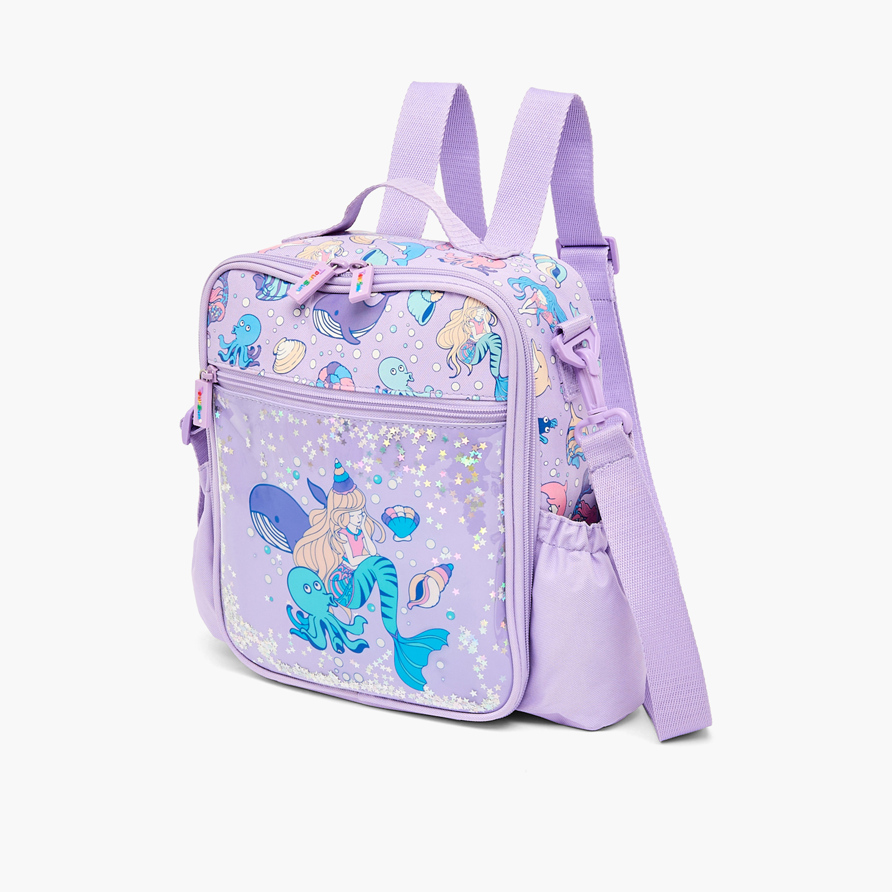 Toursun Graphic Print Lunch Bag for Kids 5-8 Years with Zip Closure-school-lunchessentials-lunchbags-image-5