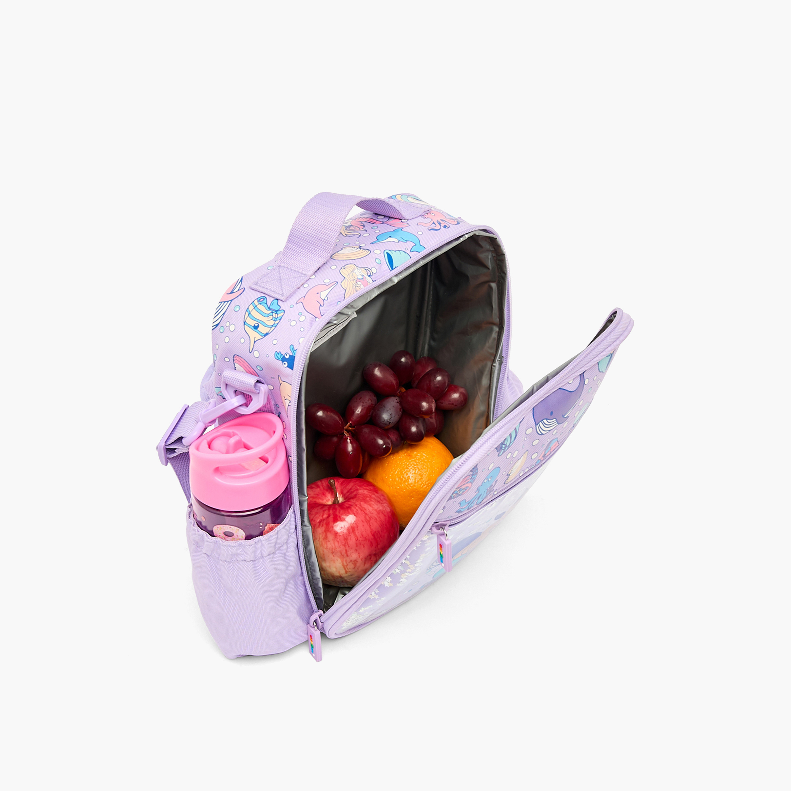 Toursun Graphic Print Lunch Bag for Kids 5-8 Years with Zip Closure-school-lunchessentials-lunchbags-image-8