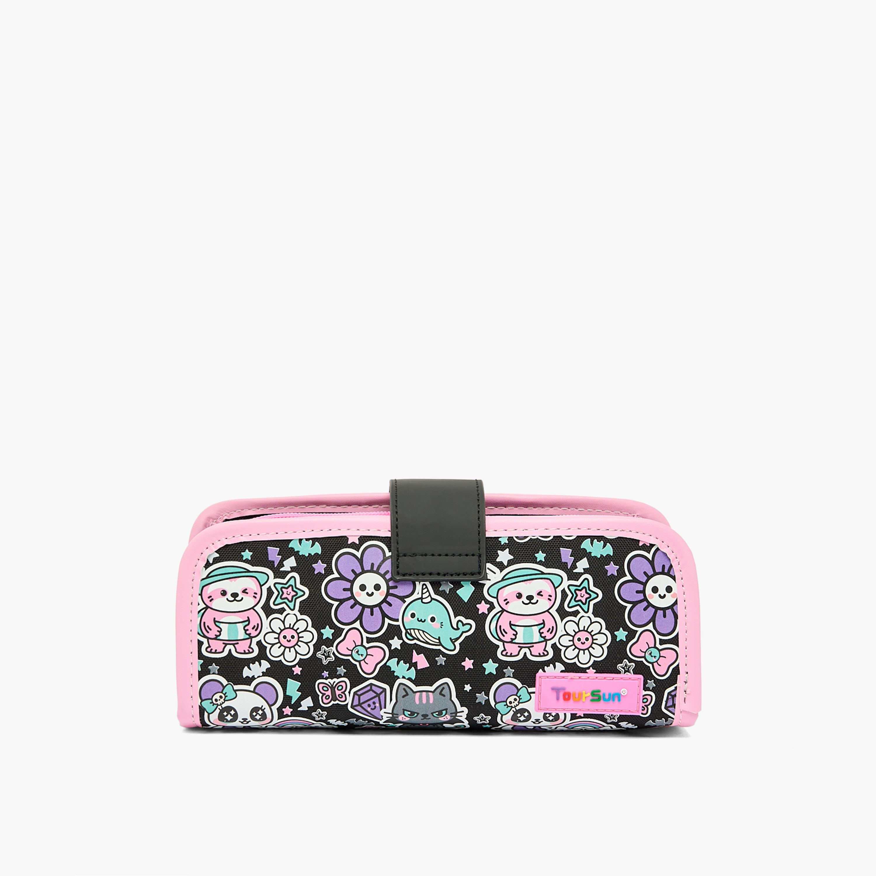 Toursun Star Glitter Magnetic Flap Pencil Pouch-school-stationery-pencilcases-image-6