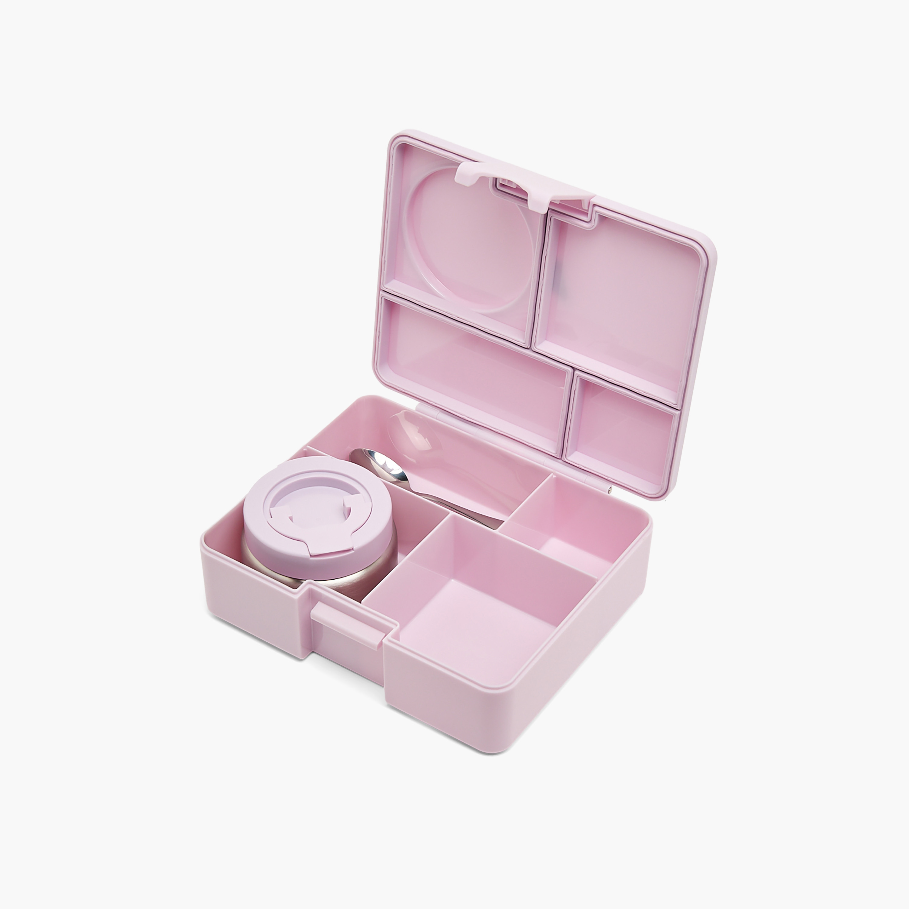Toursun 4-Compartment Lunch Box for Kids with Food Jar and Cutlery-school-lunchessentials-lunchboxes-image-5