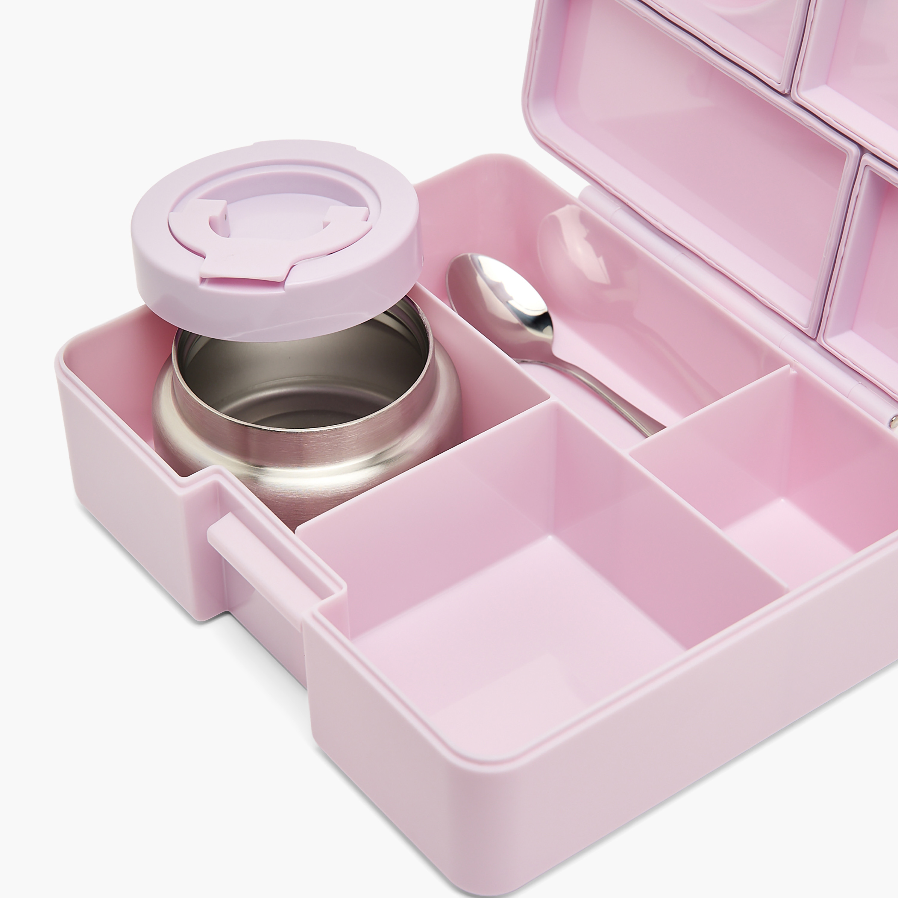 Toursun 4-Compartment Lunch Box for Kids with Food Jar and Cutlery-school-lunchessentials-lunchboxes-image-8