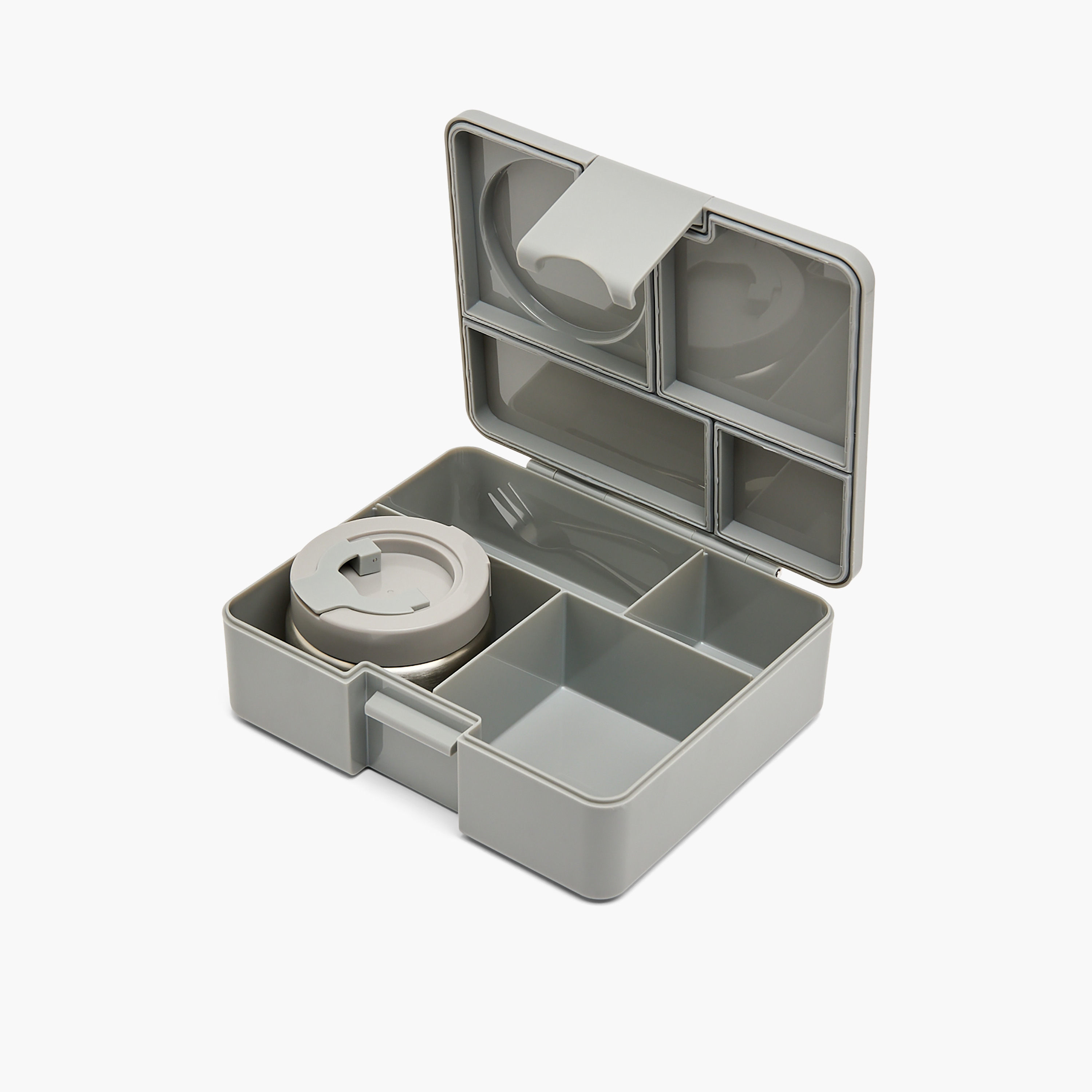 Toursun 4-Compartment Lunch Box for Kids with Food Jar and Cutlery-school-lunchessentials-lunchboxes-image-5