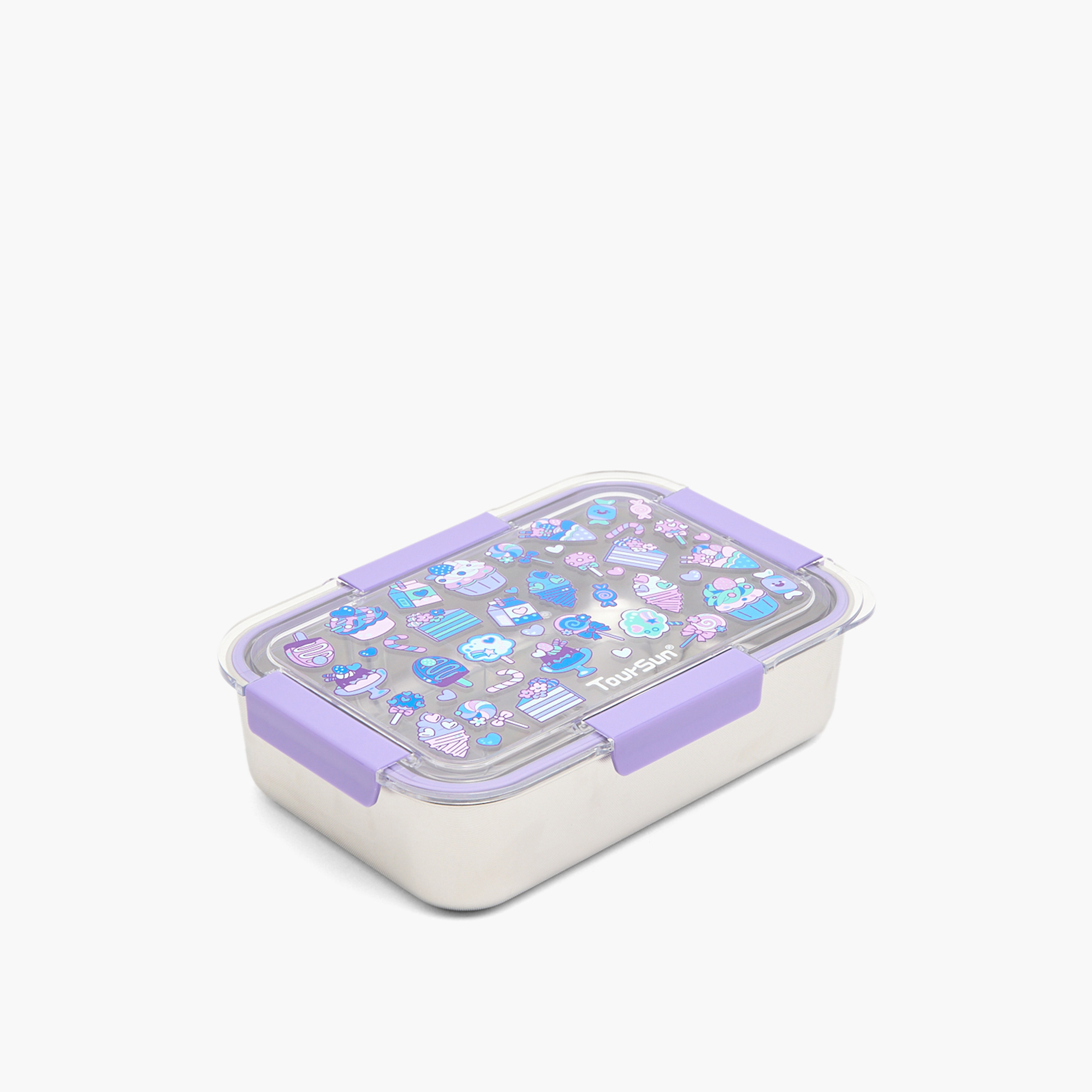 صندوق غداء بأقسام وطبعات آيس كريم للأطفال من تورسون - 1.2 لتر-school-lunchessentials-lunchboxes-image-11