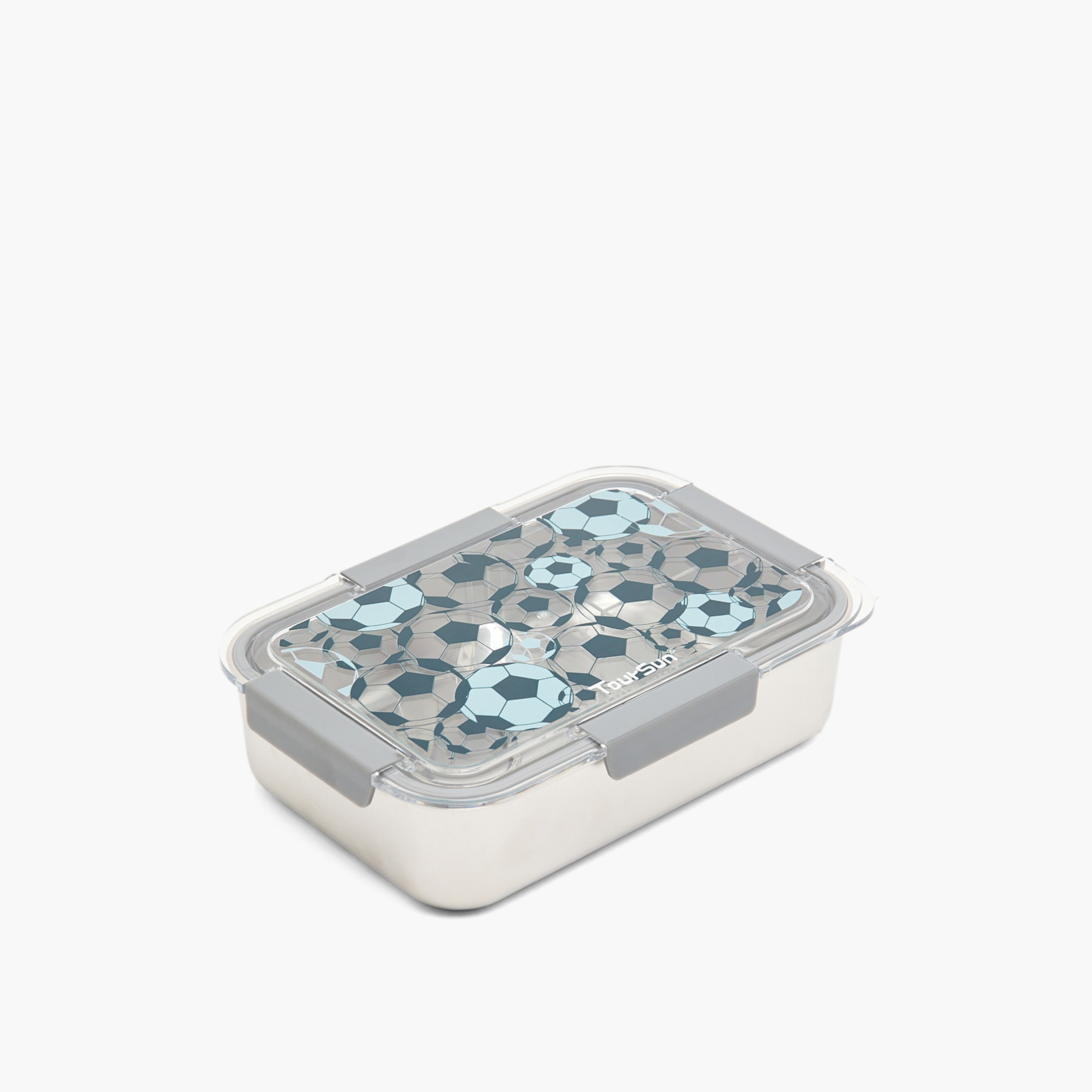 Toursun Football Print Lunch Box for Kids with Compartments - 1.2 L-school-lunchessentials-lunchboxes-image-11