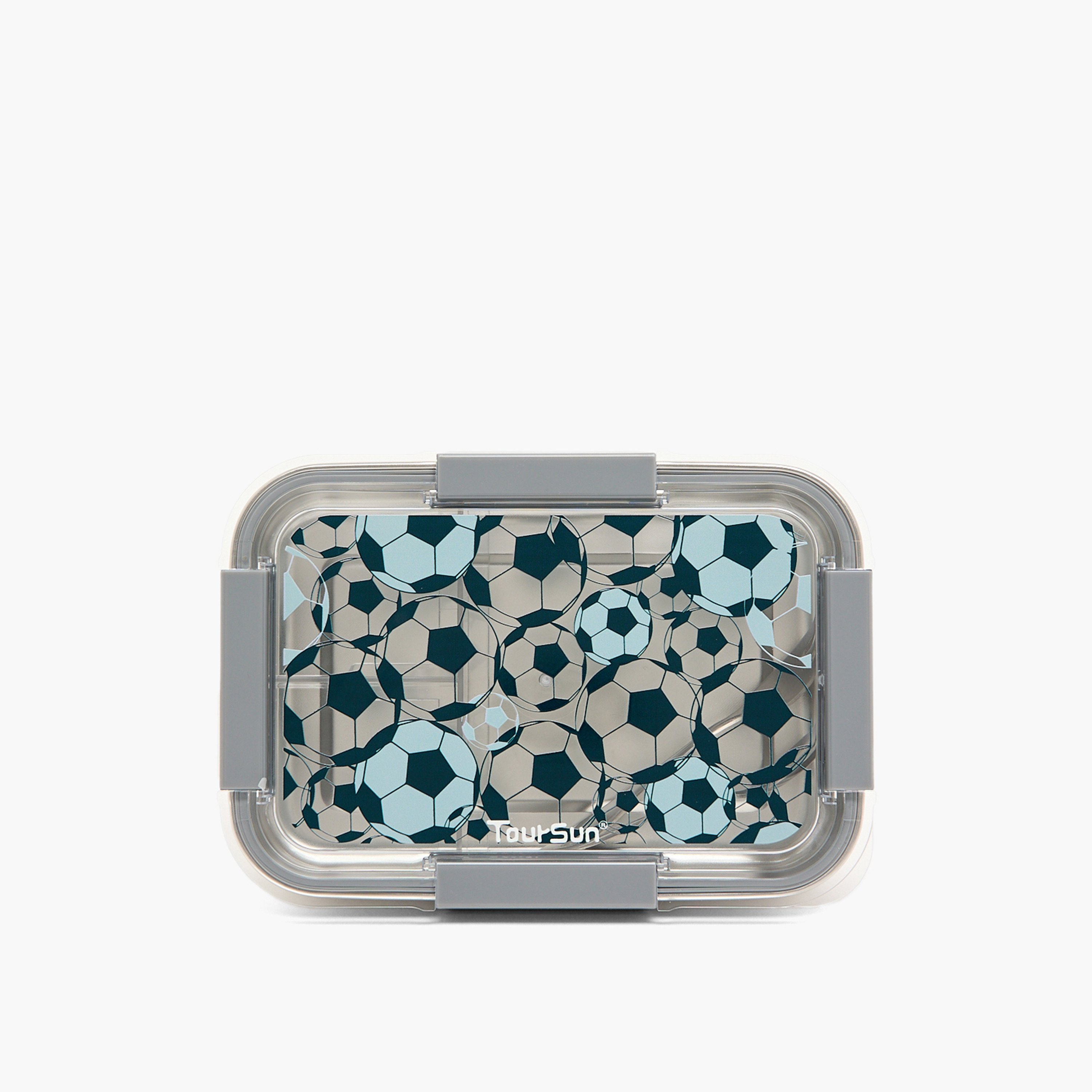 Toursun Football Print Lunch Box for Kids with Compartments - 1.2 L-school-lunchessentials-lunchboxes-image-3