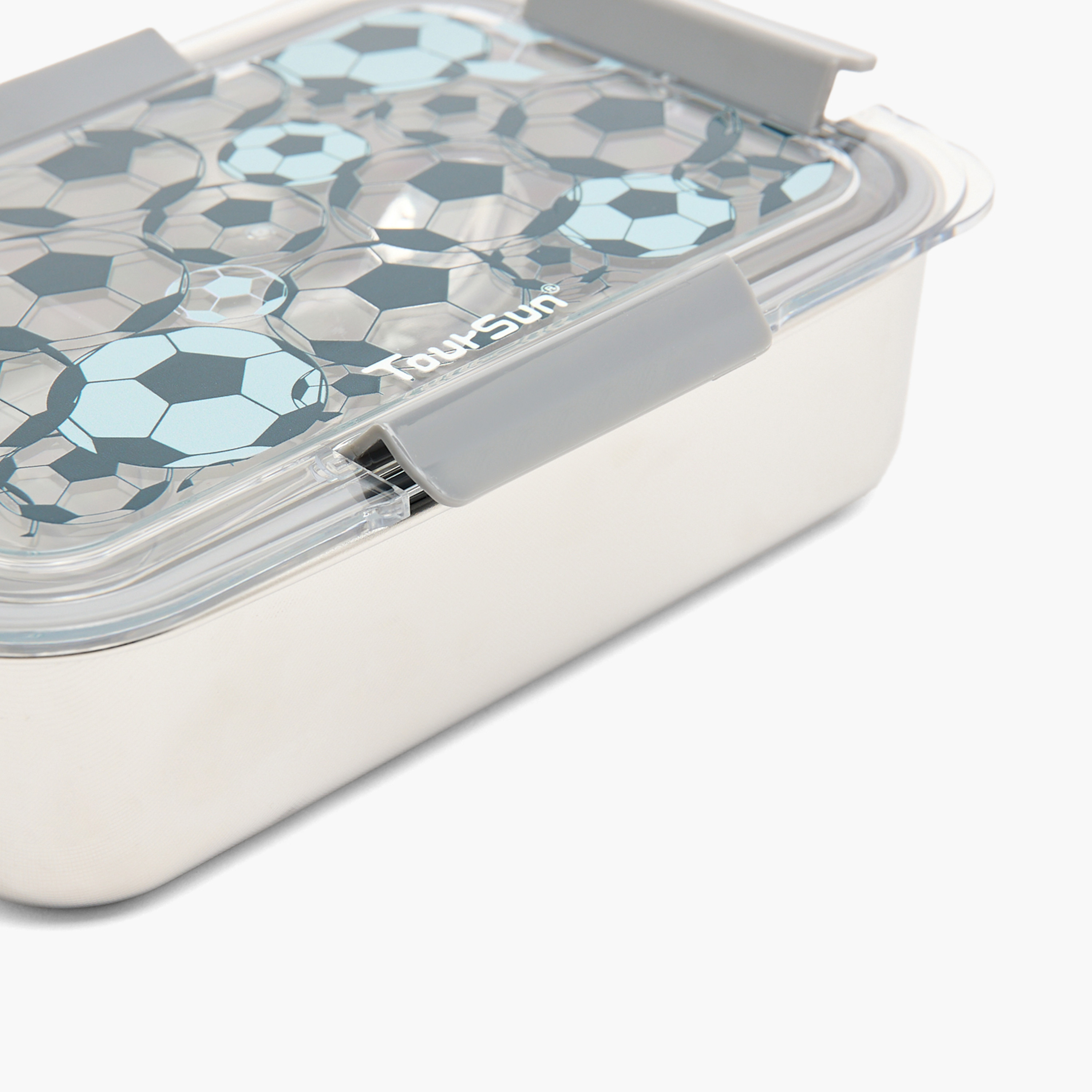 Toursun Football Print Lunch Box for Kids with Compartments - 1.2 L-school-lunchessentials-lunchboxes-image-7