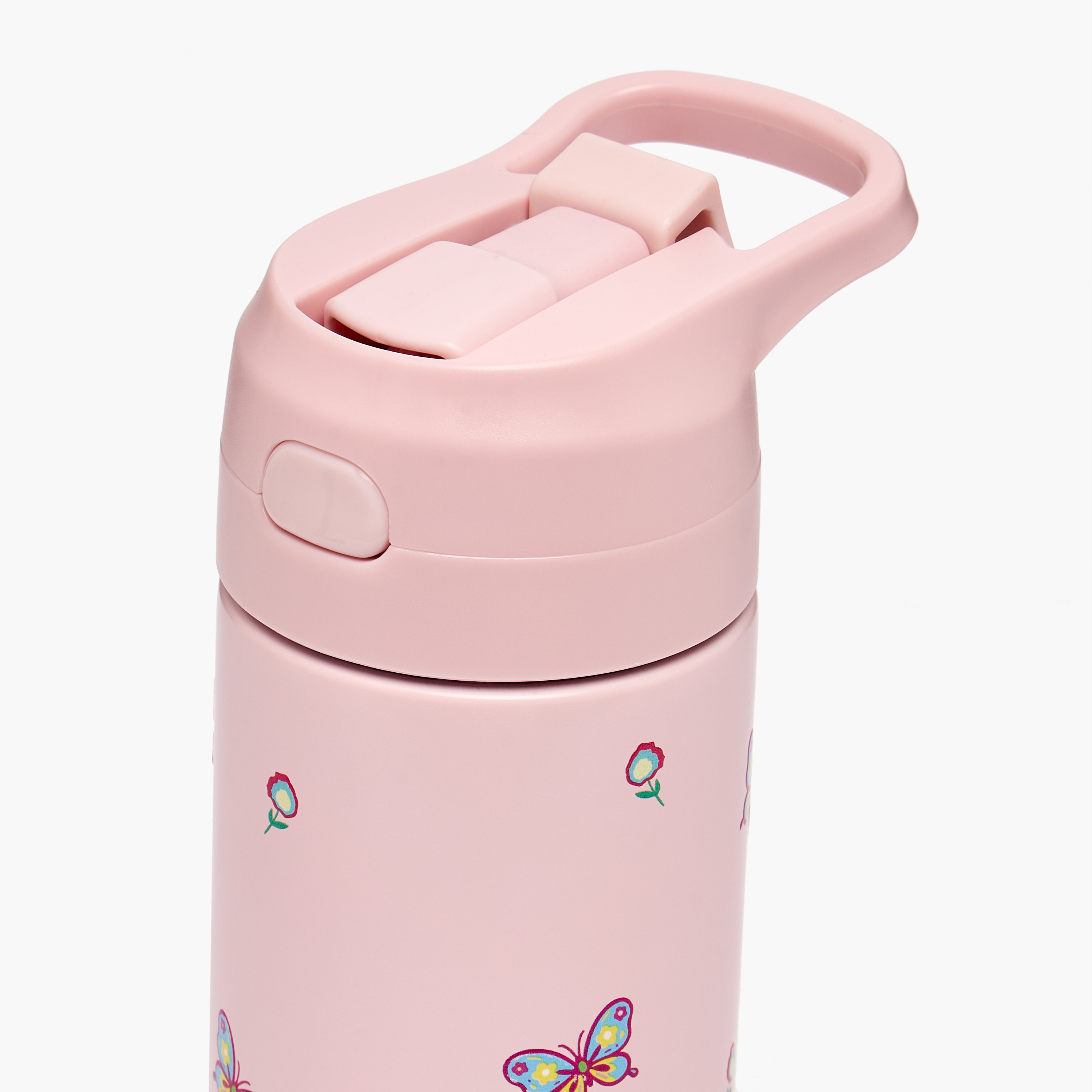 Toursun Printed Water Bottle with Straw - 320 ml-school-waterbottles-image-4