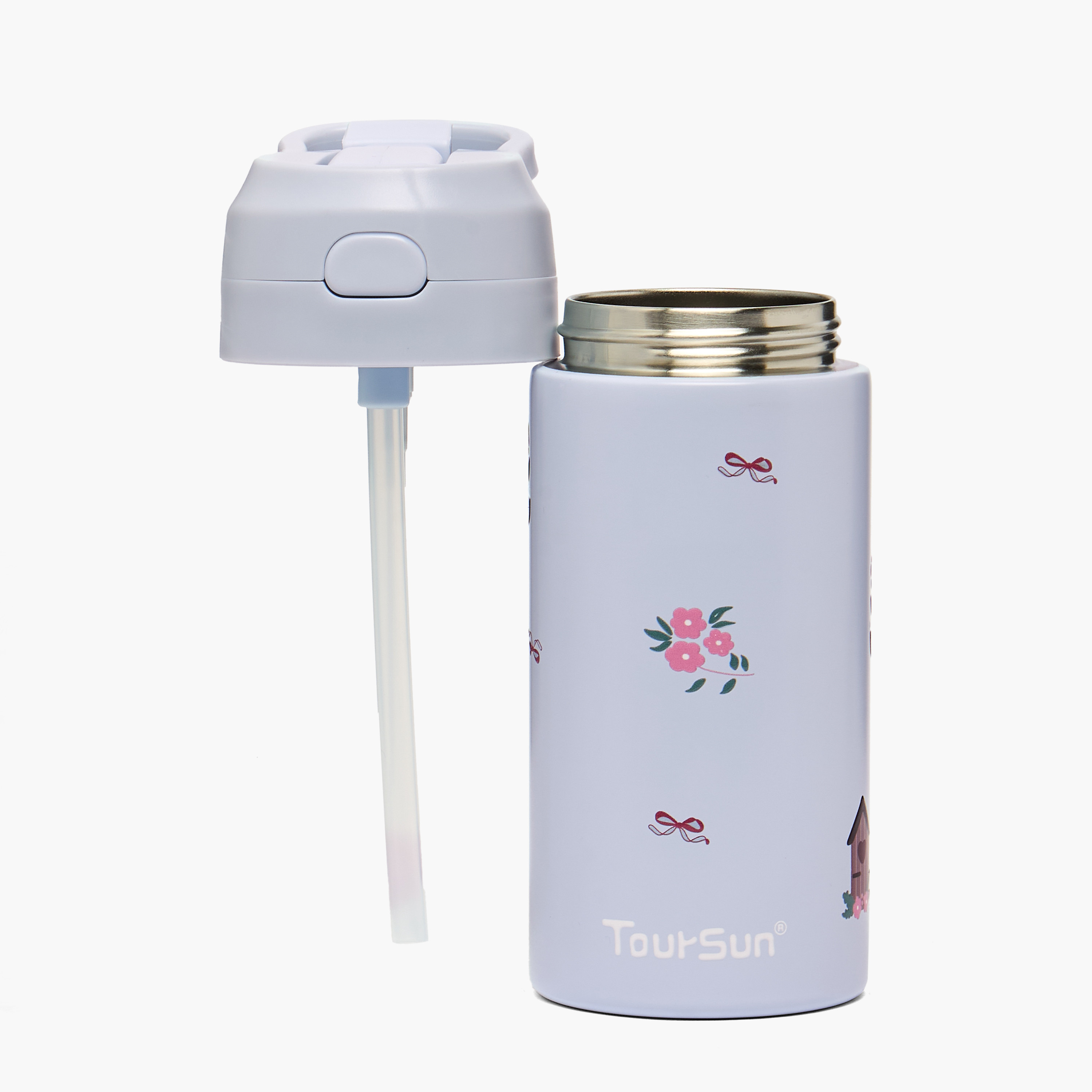 Toursun Printed Water Bottle with Straw - 320 ml-PROMO_LSBTS15_230726-image-2