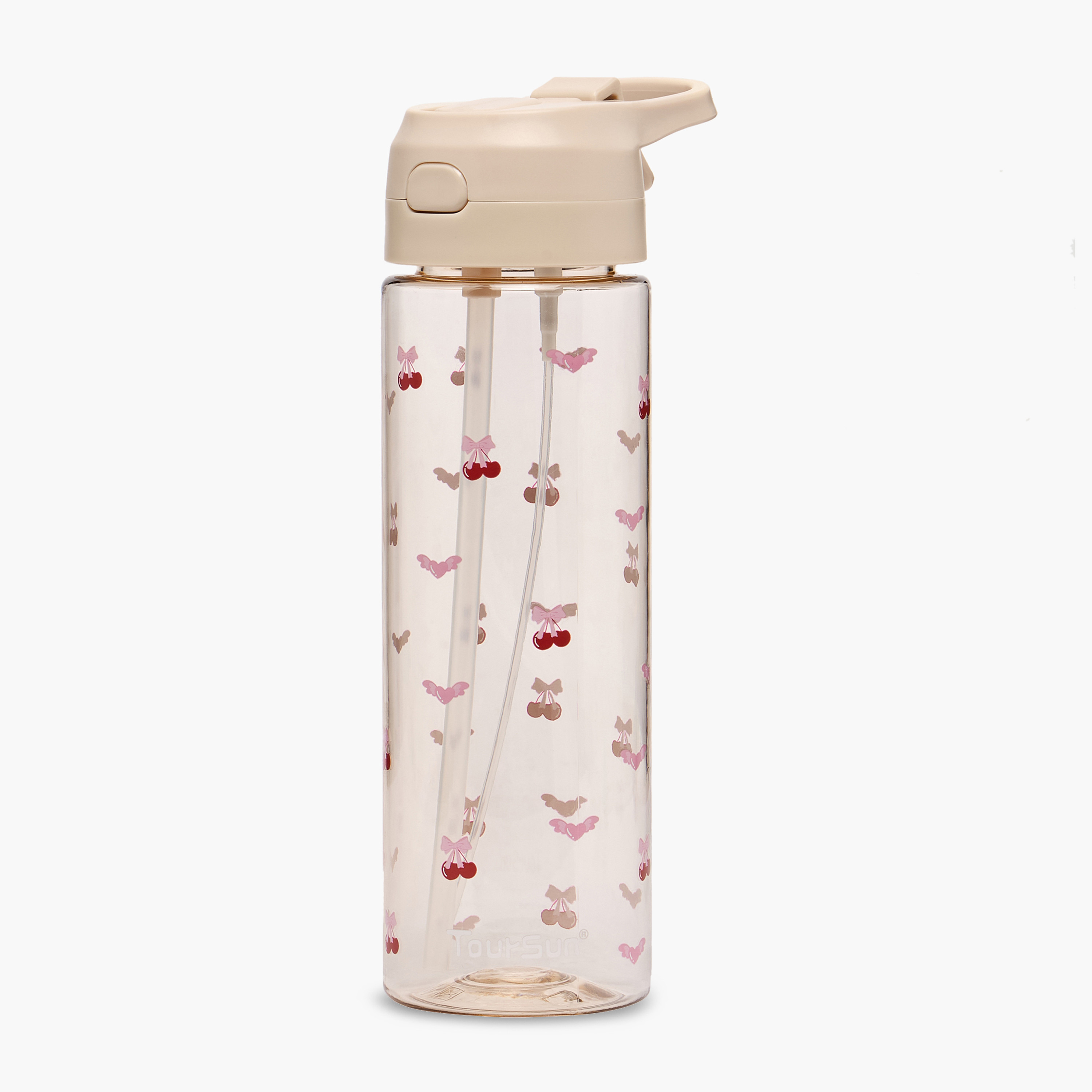 قارورة مياه بطبعات مع فوّهة وبخاخ - 750 مل-school-waterbottles-image-1