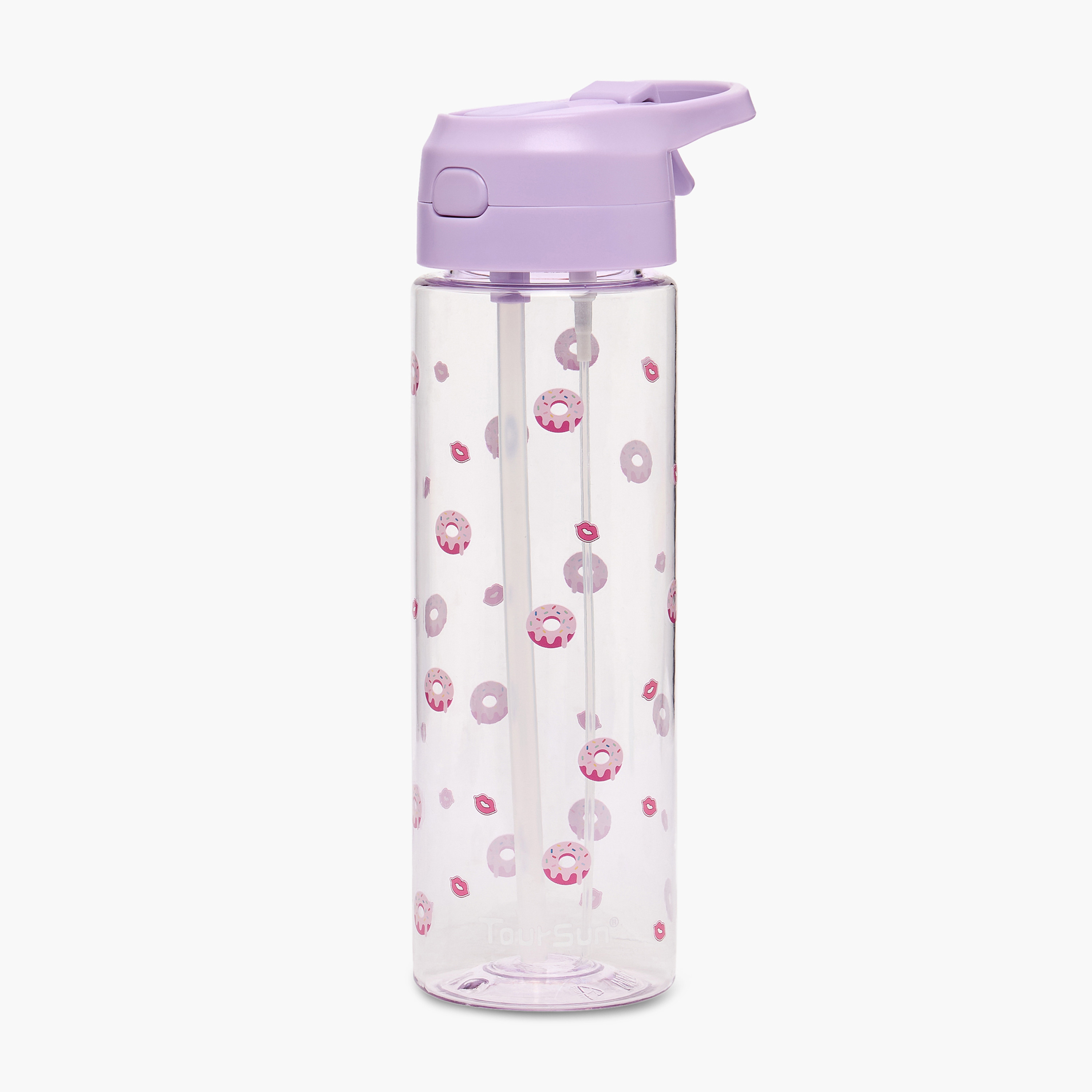 Printed Water Bottle with Spout and Spray - 750 ml-PROMO_LSBTS15_230726-image-1