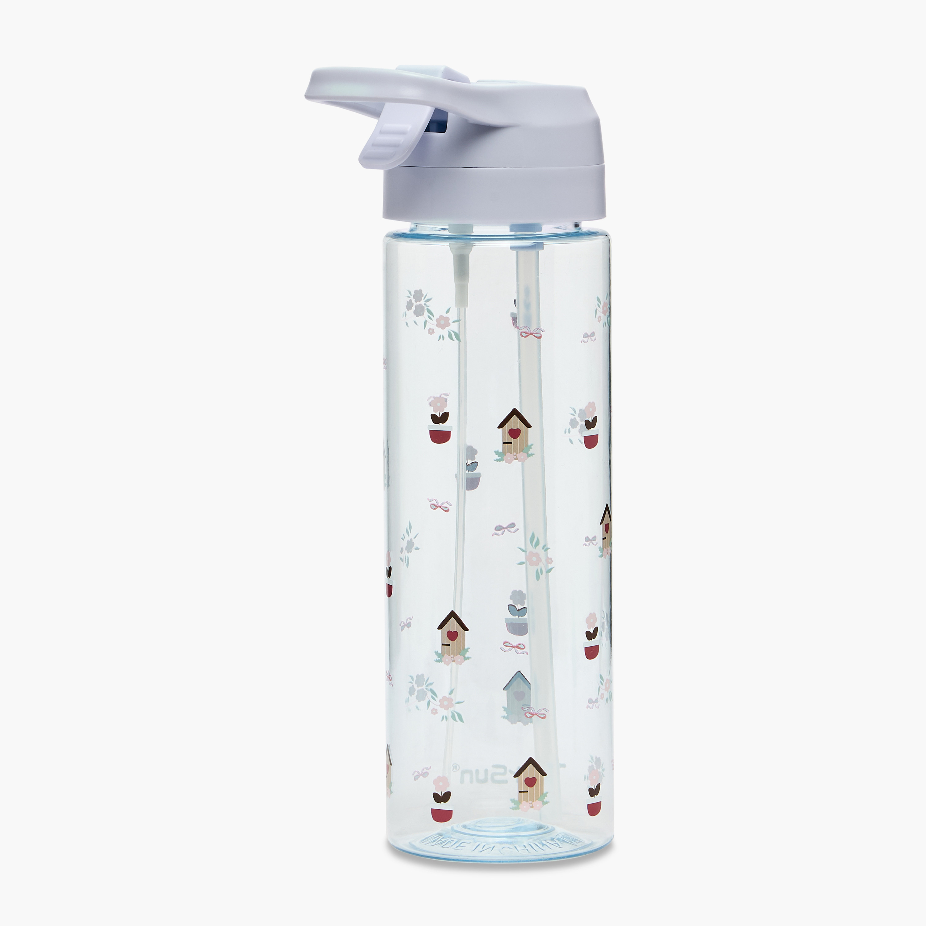 Printed Water Bottle with Spout and Spray - 750 ml-school-waterbottles-image-3