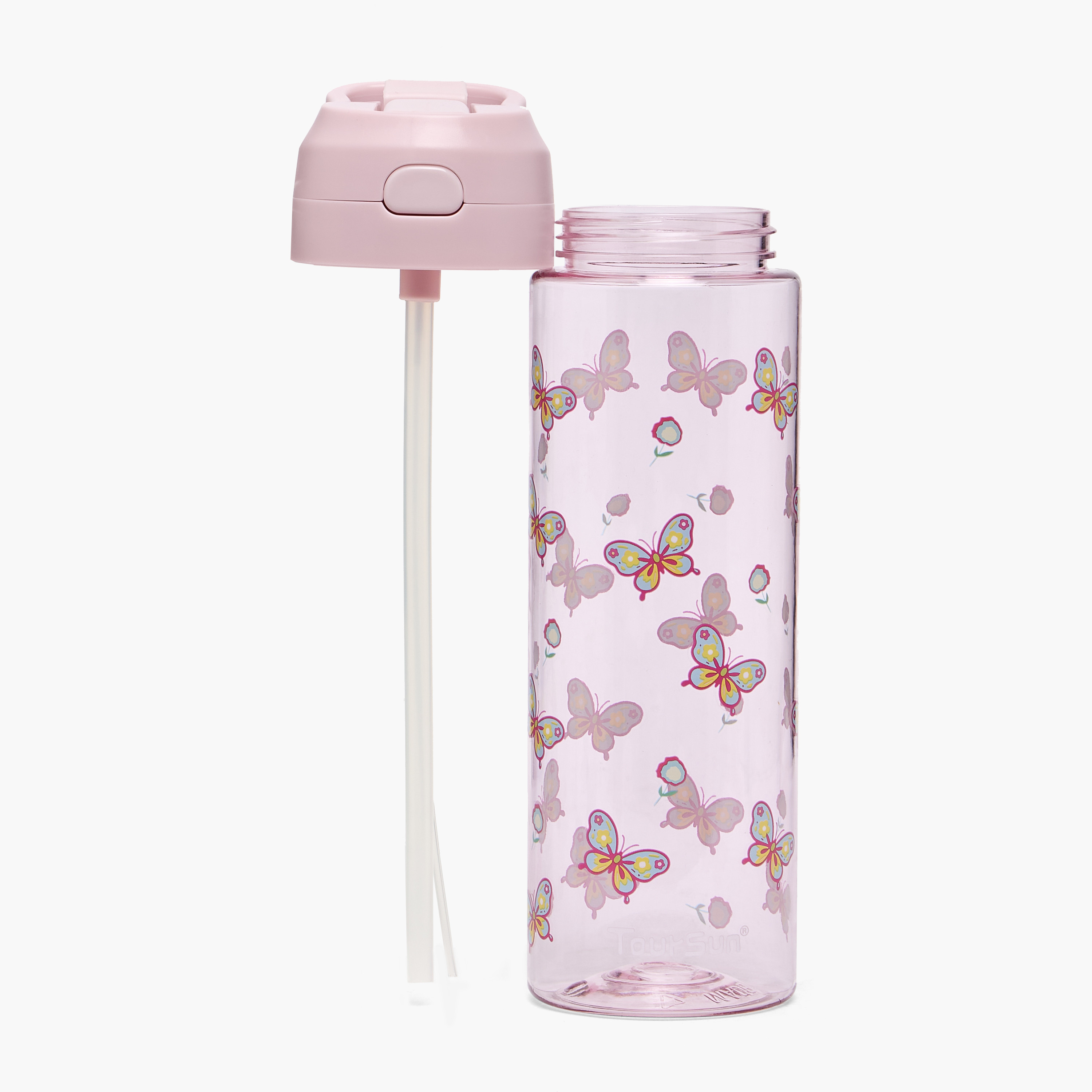 Printed Water Bottle with Spout and Spray - 750 ml-PROMO_LSBTS15_230726-image-2