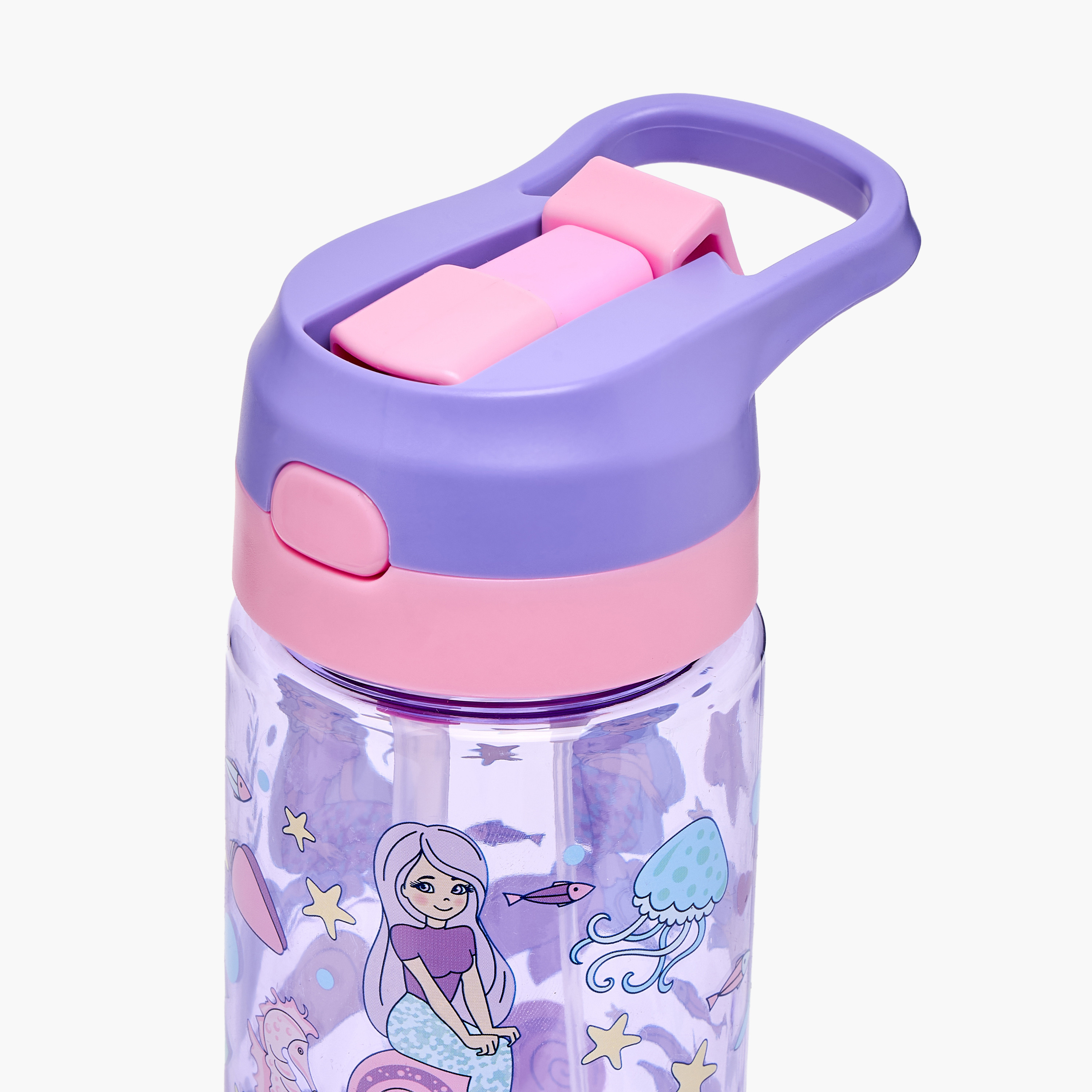 قارورة مياه بطبعات حورية البحر مع فوّهة وبخاخ من تورسون - 750 مل-school-waterbottles-image-4