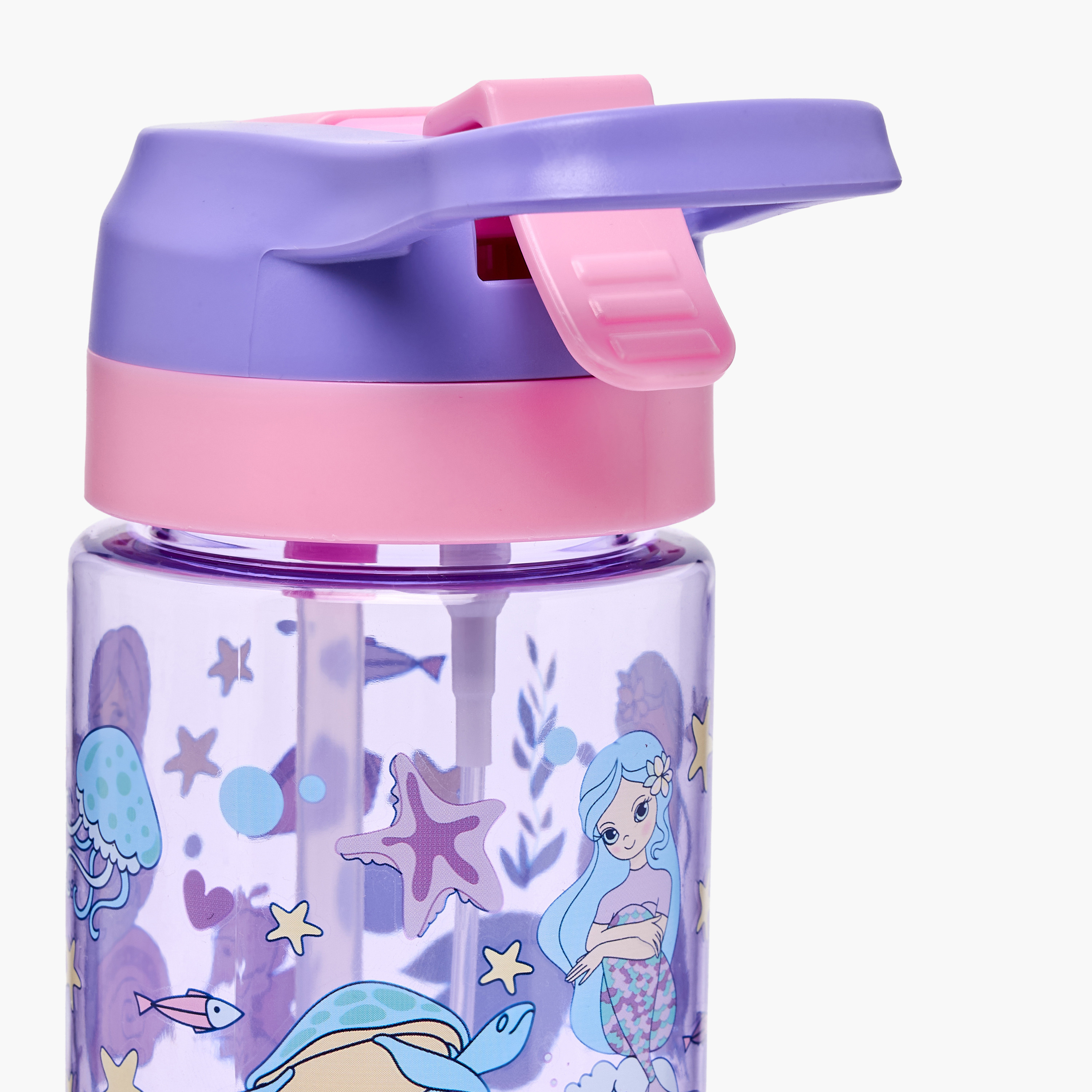 قارورة مياه بطبعات حورية البحر مع فوّهة وبخاخ من تورسون - 750 مل-school-waterbottles-image-7