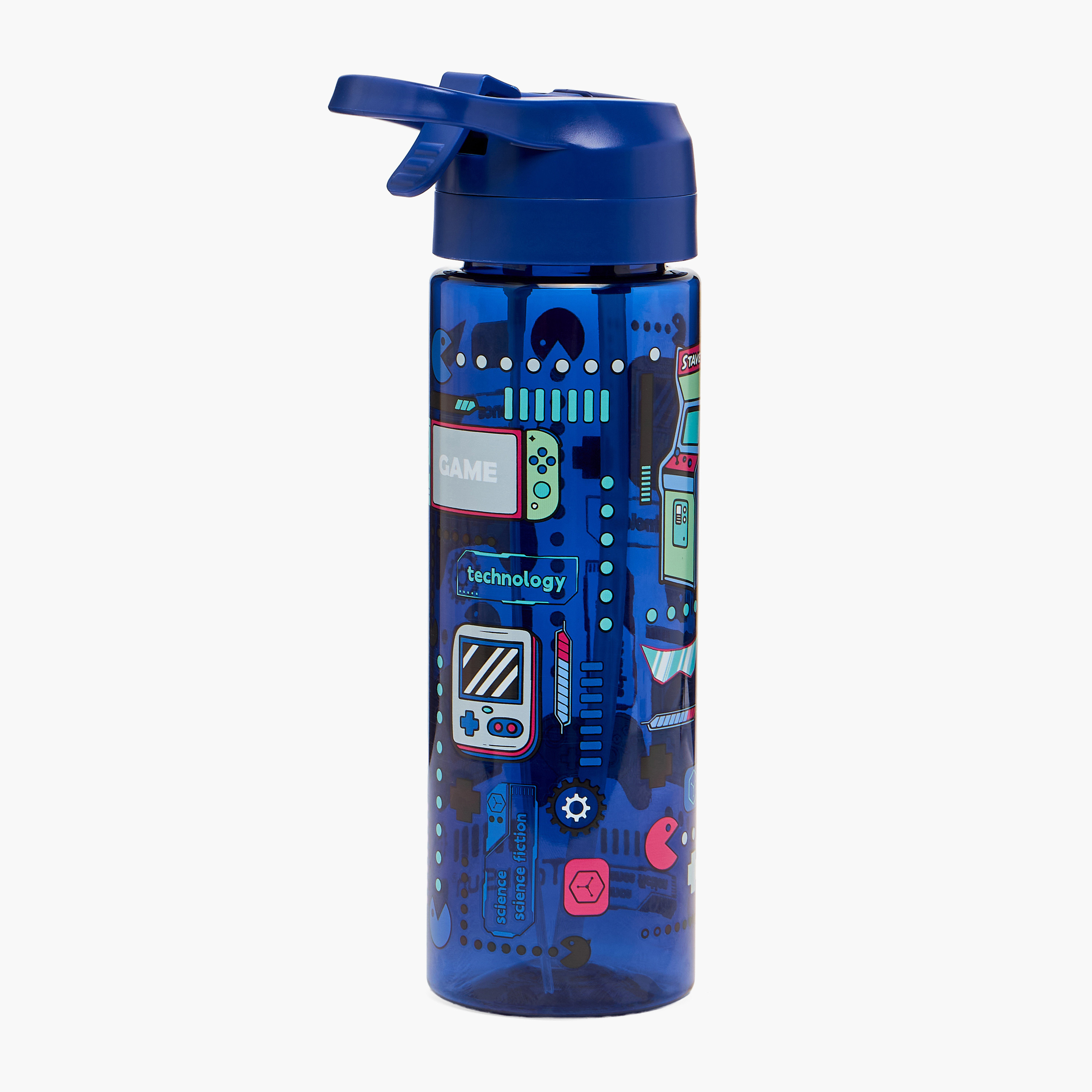 Toursun Gaming Print Water Bottle with Spout and Spray - 750 ml-school-waterbottles-image-3