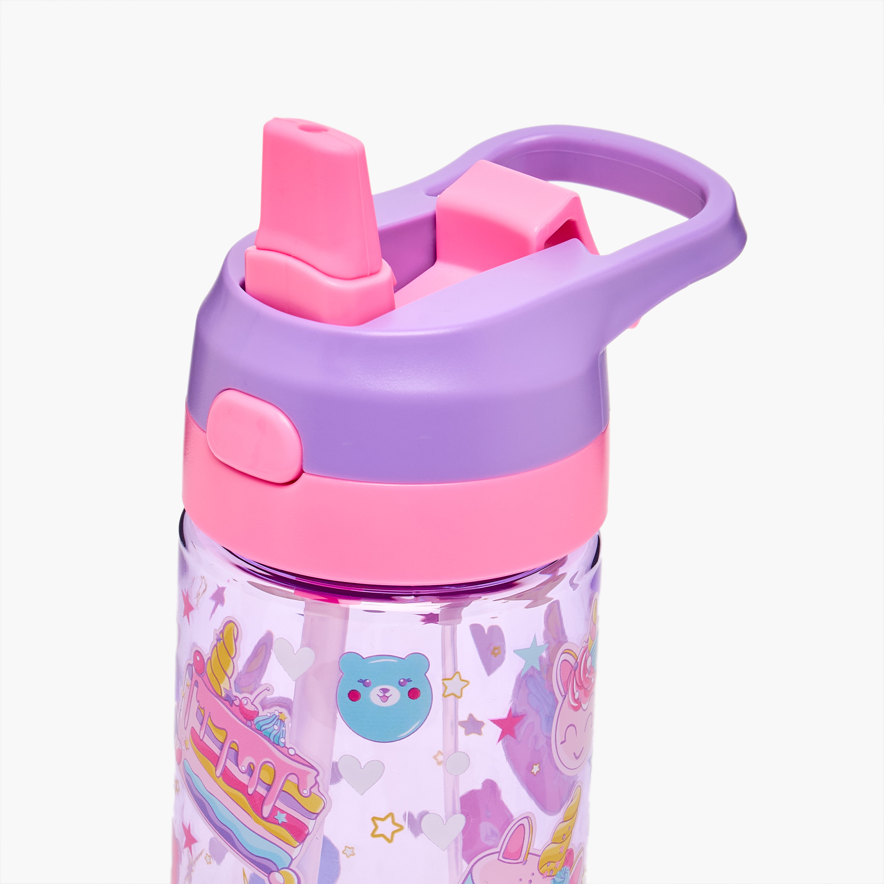 Toursun Printed Water Bottle with Spout and Spray - 500 ml-school-waterbottles-image-6