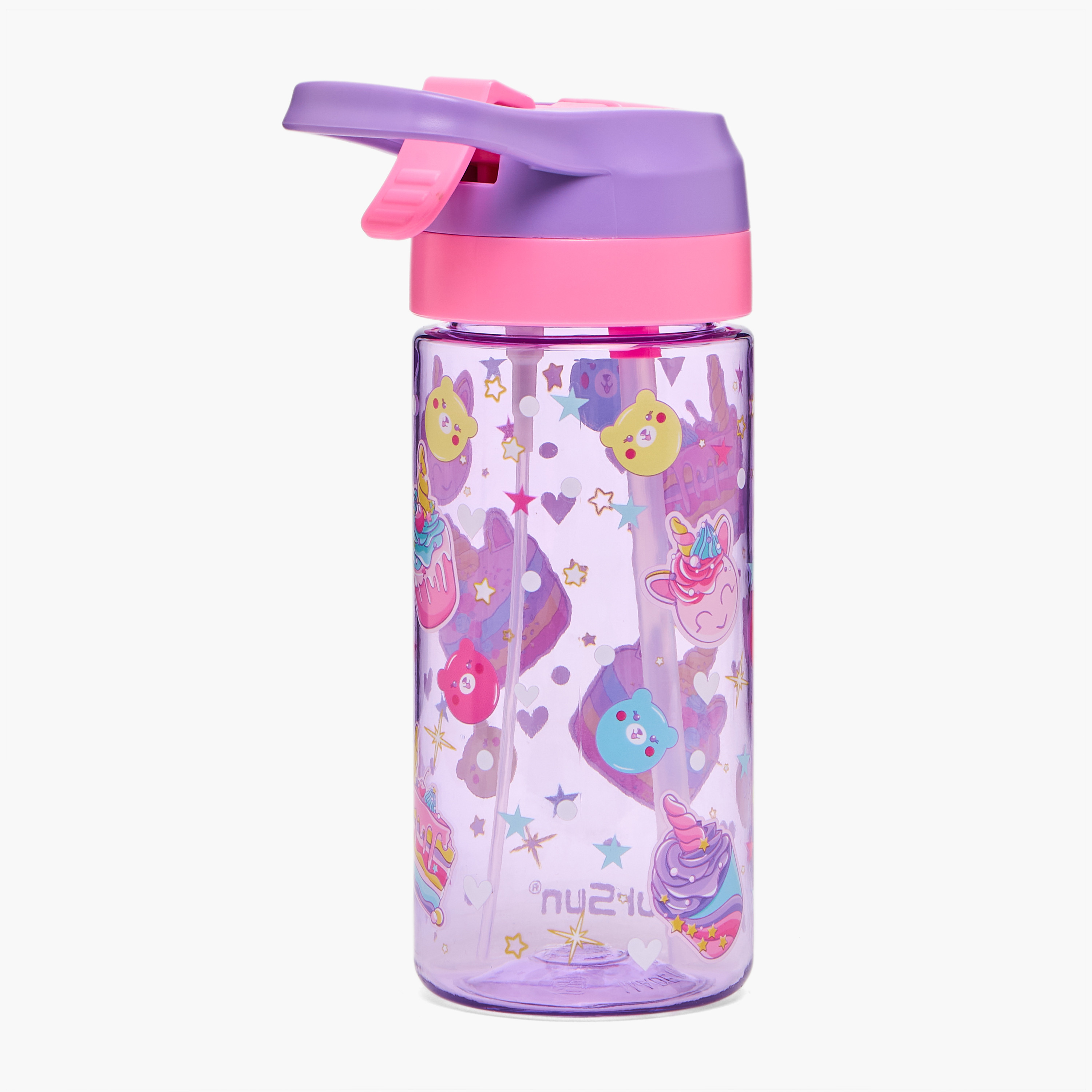Toursun Printed Water Bottle with Spout and Spray - 500 ml-school-waterbottles-image-3