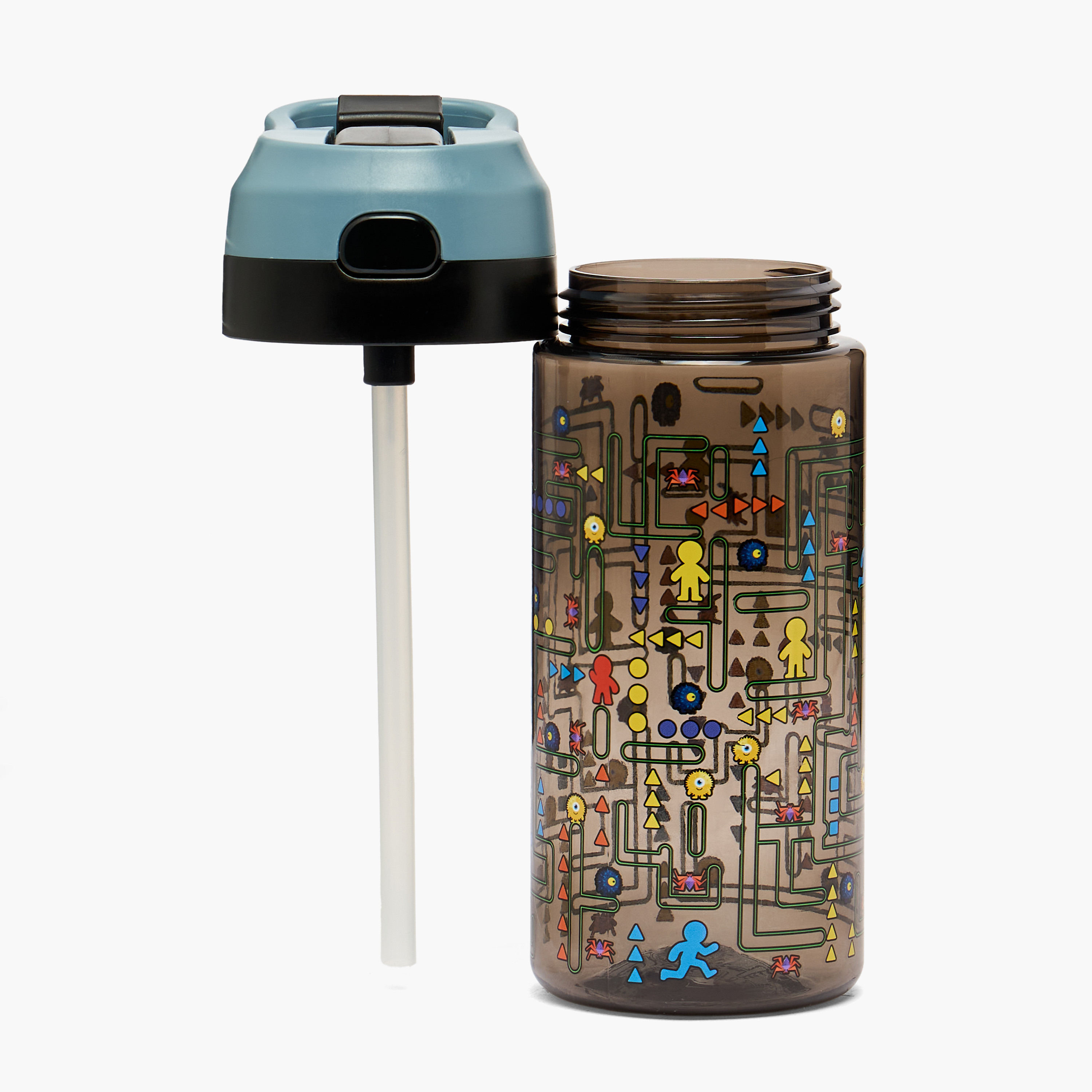 قارورة مياه بطبعات ألعاب مع فوّهة وبخاخ من تورسون - 500 مل-school-waterbottles-image-2