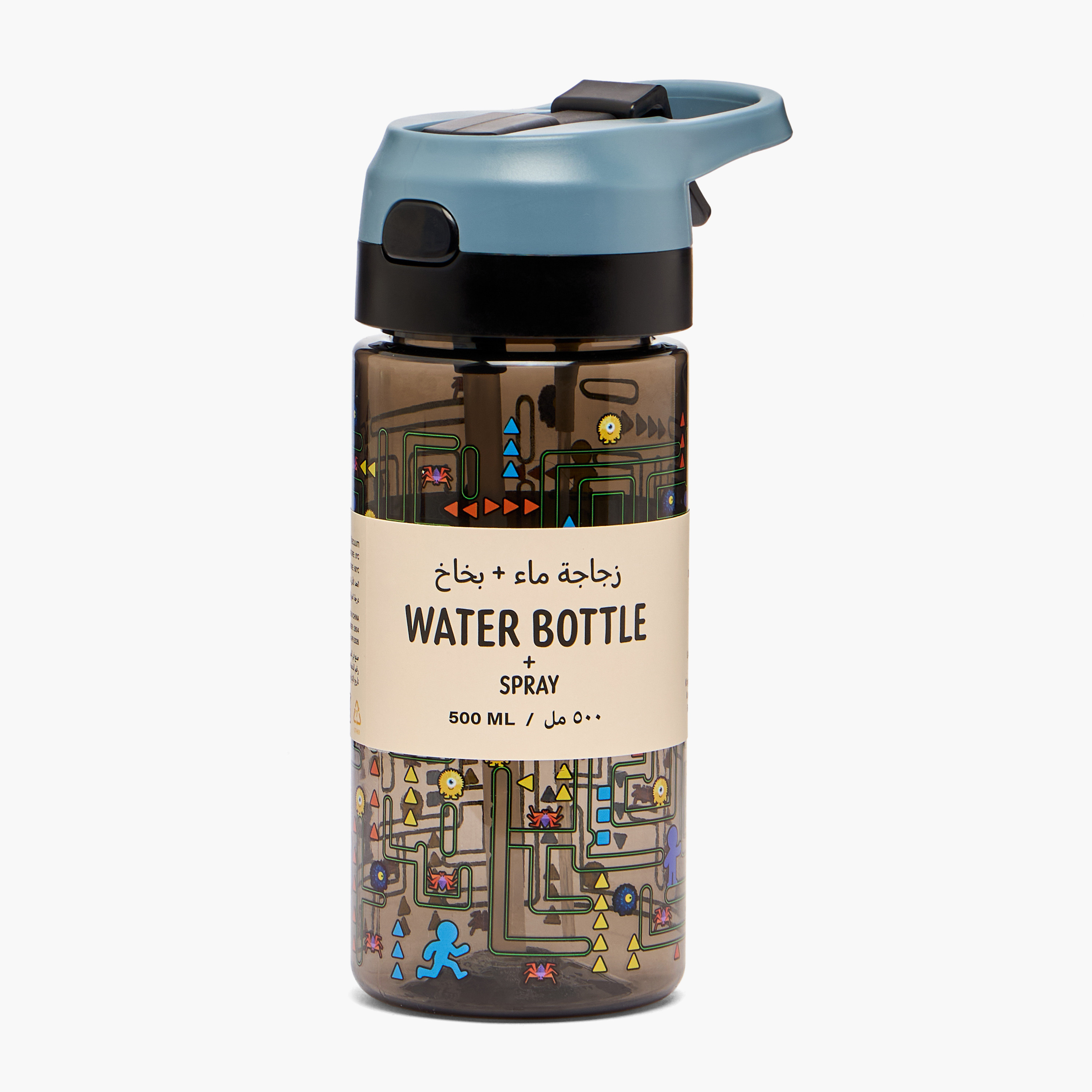 قارورة مياه بطبعات ألعاب مع فوّهة وبخاخ من تورسون - 500 مل-school-waterbottles-image-8
