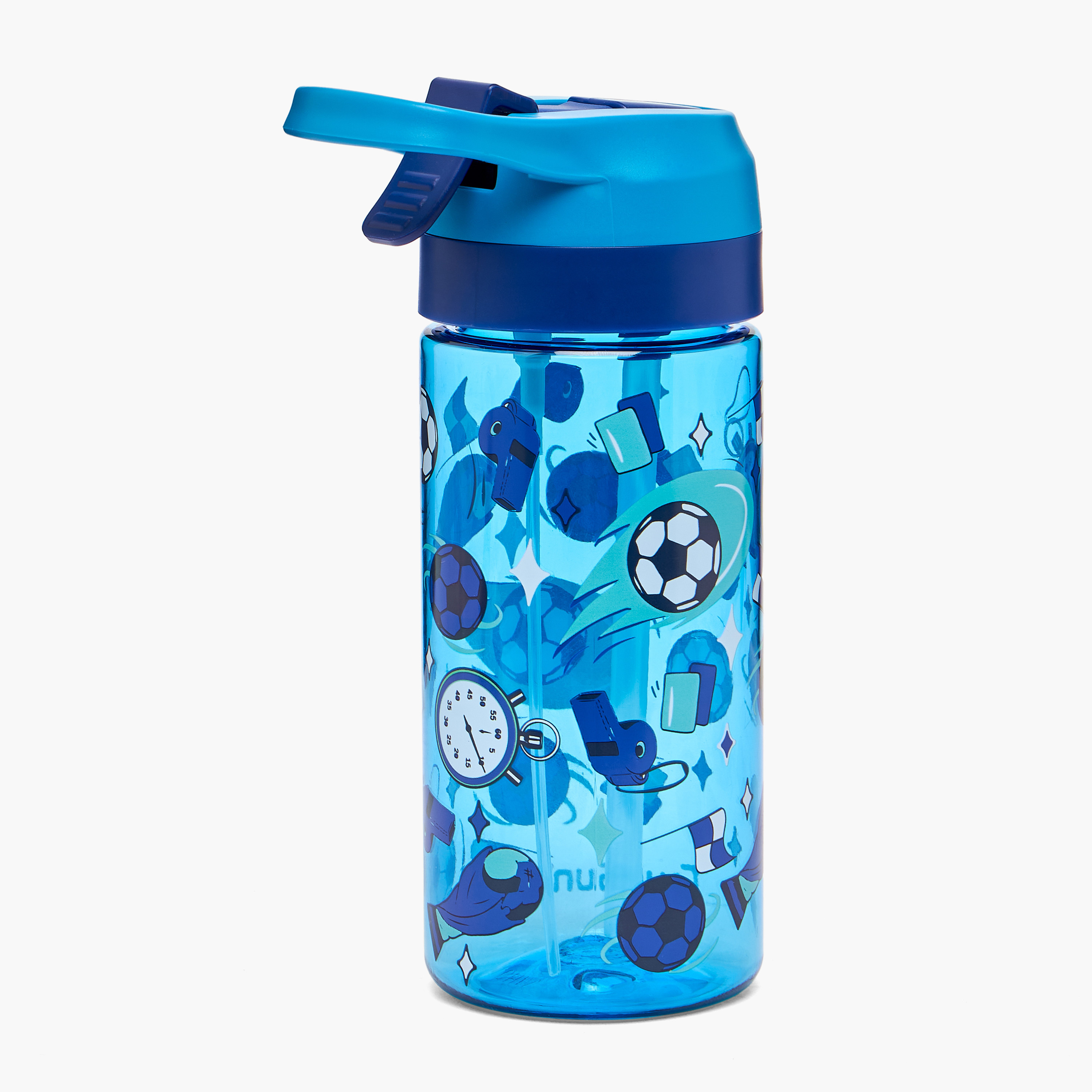 قارورة مياه بطبعات كرة قدم مع فوّهة وبخاخ من تورسون - 500 مل-school-waterbottles-image-3