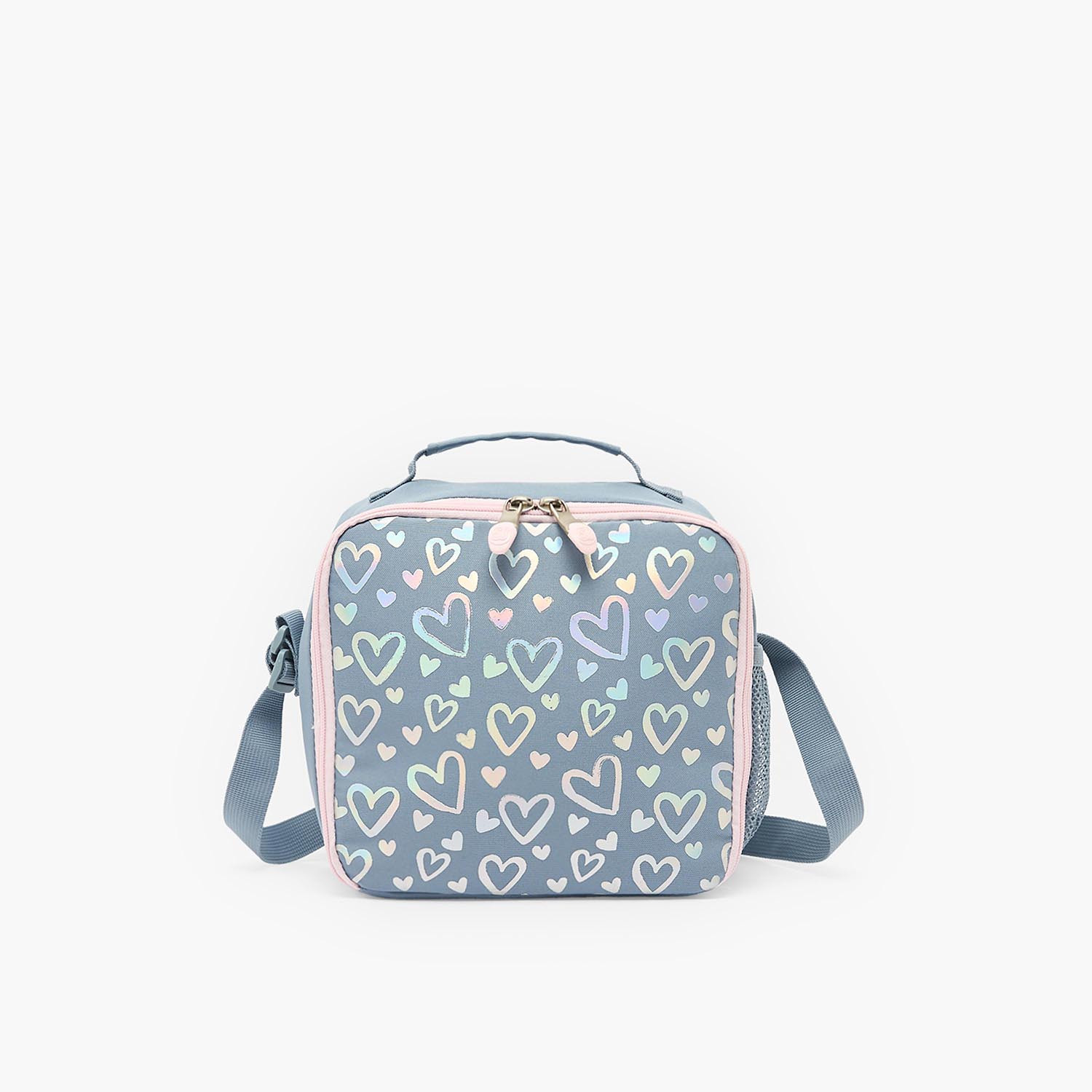St.Right Heart Print Lunch Bag for Girls 8-13 Years with Adjustable Strap-school-lunchessentials-lunchbags-image-1