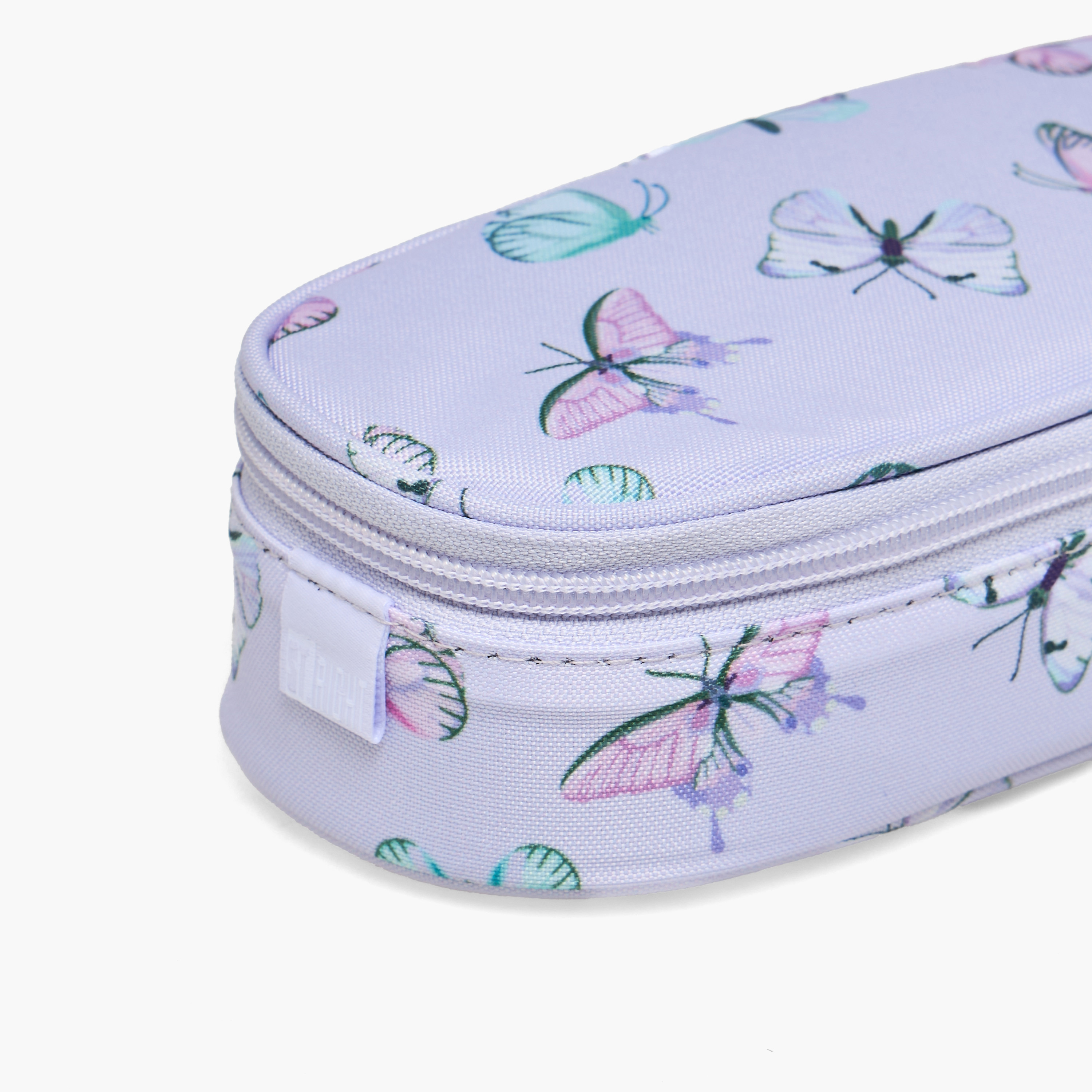مقلمة بسحاب إغلاق وطبعات فراشة من سانت رايت-school-stationery-pencilcases-image-6