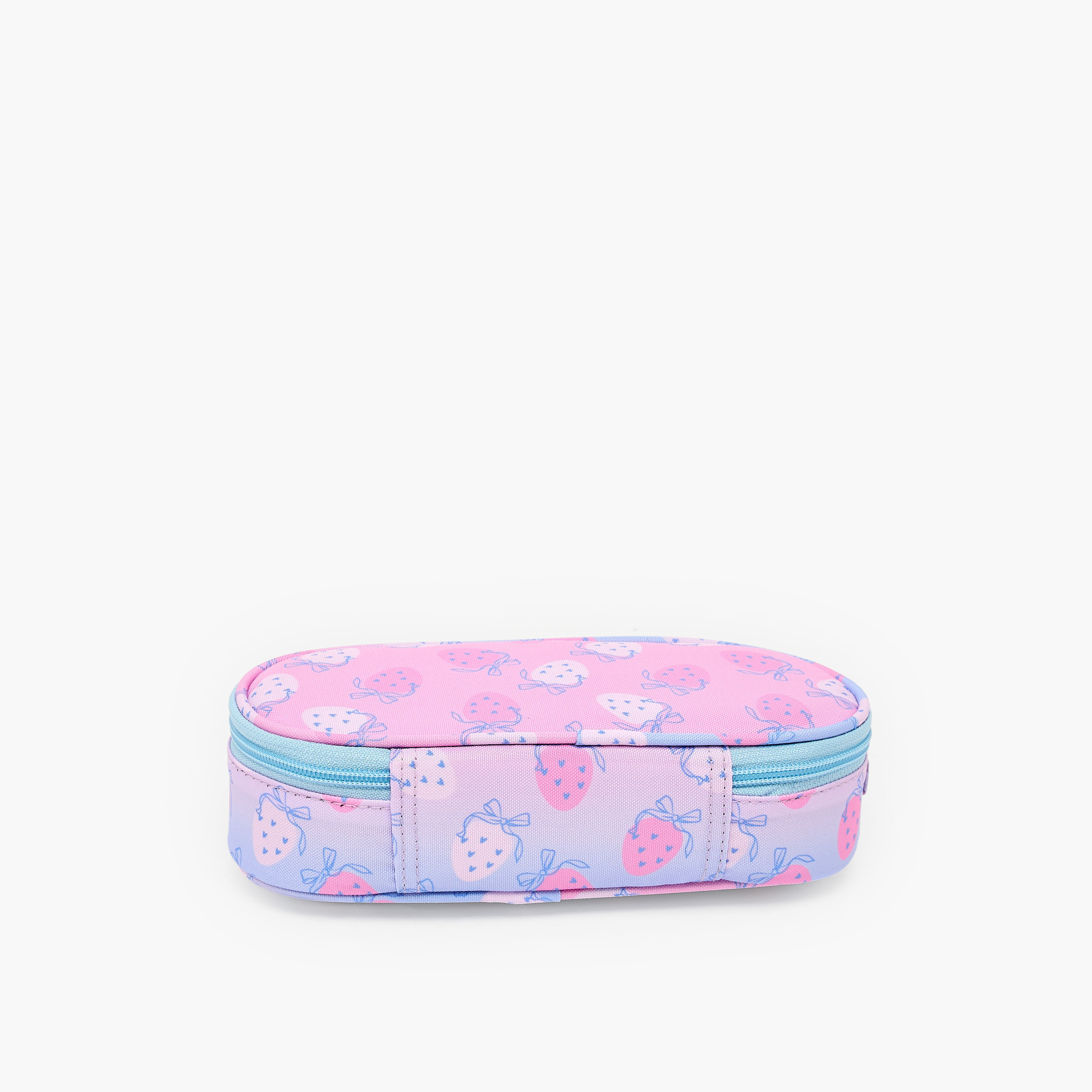 مقلمة بطبعات فراولة وسحاب إغلاق من سانت رايت-school-stationery-pencilcases-image-5