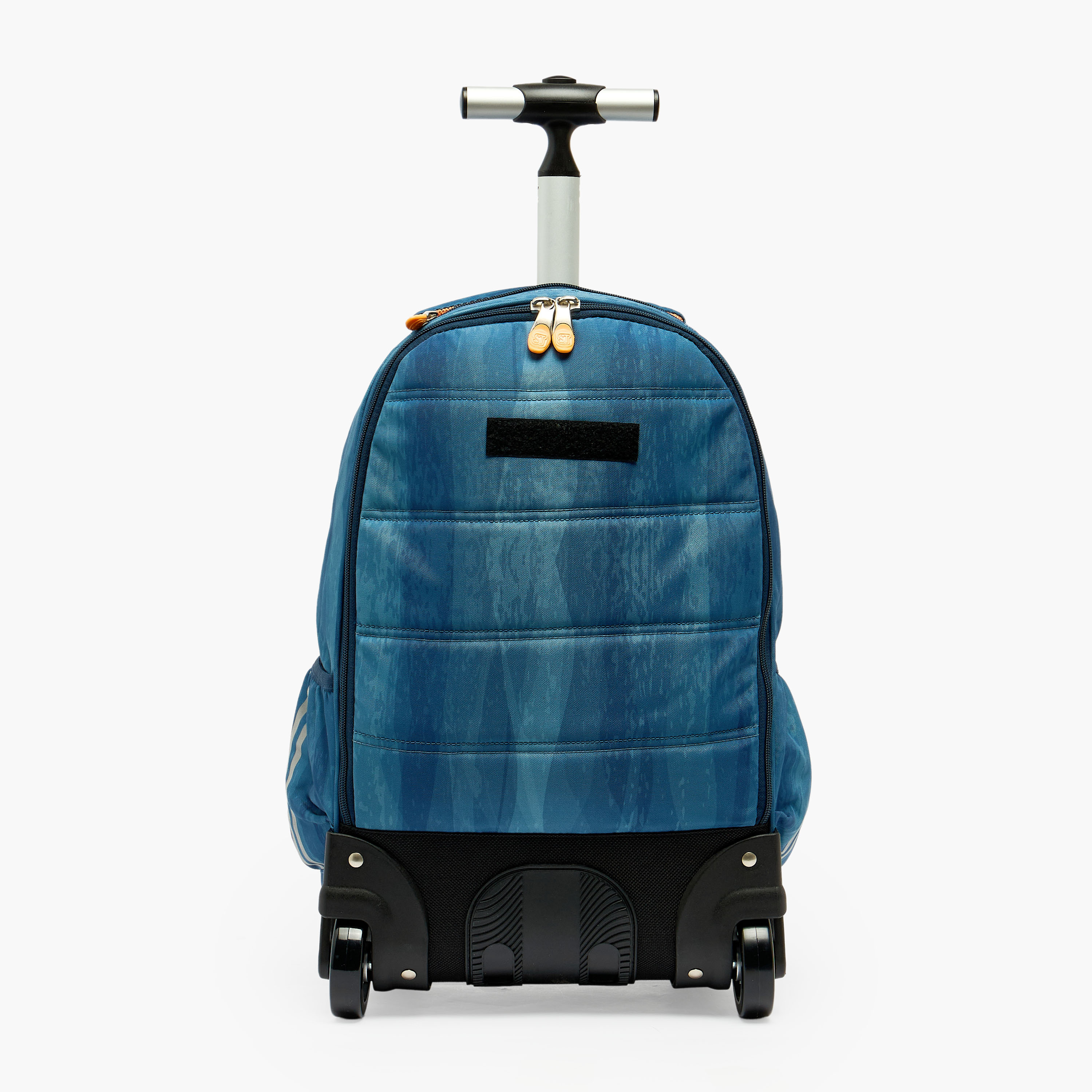 St.Right Football Print Trolley Bag for Boys 8-13 Years with Water Bottle Pocket - 18 inches-school-bagsandbackpacks-trolleybags-image-9