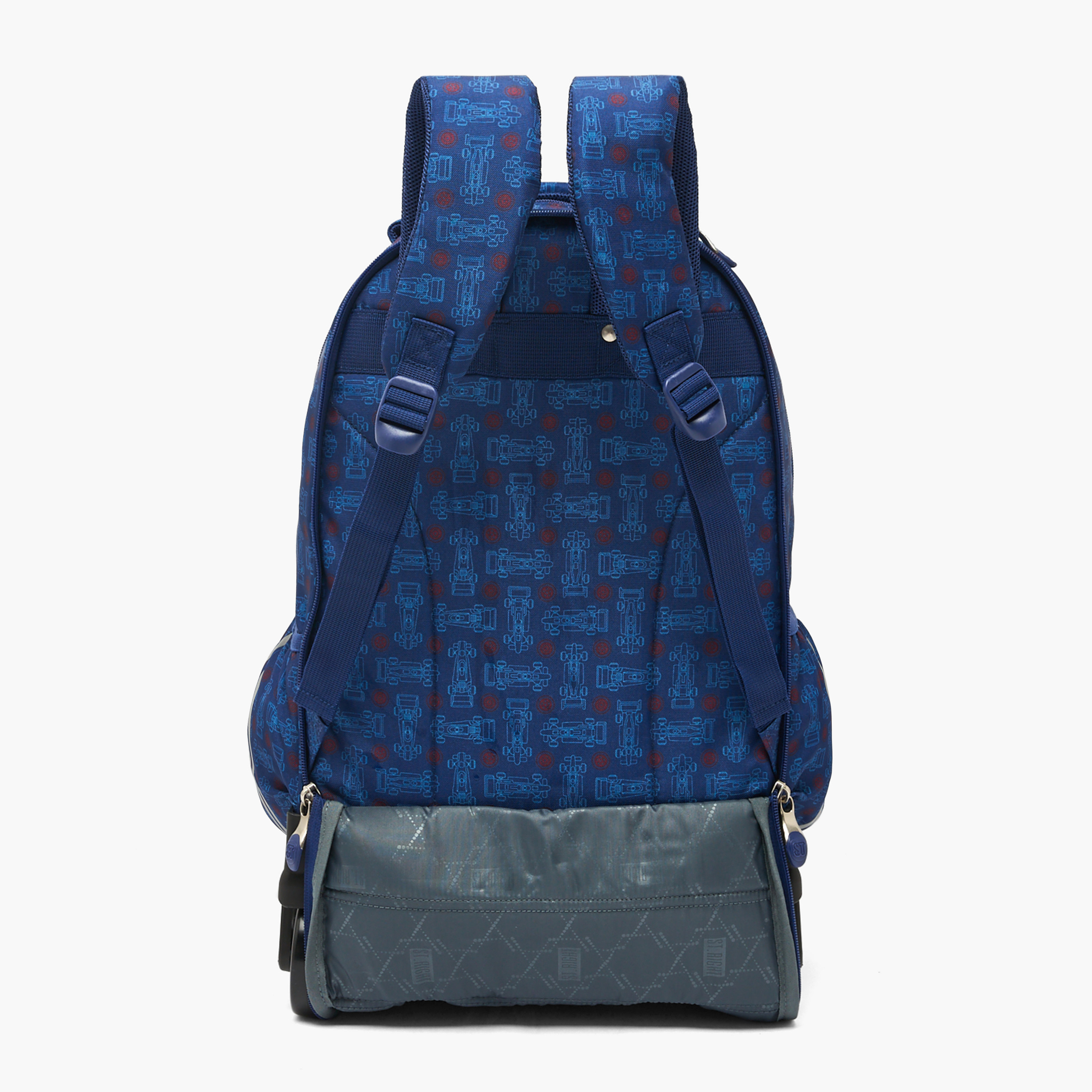 شنطة ظهر ترولي بمقبض قابل للسحب وطبعات للأولاد بعمر 8-13 سنة من سانت رايت - 18 بوصة-school-bagsandbackpacks-trolleybags-image-10