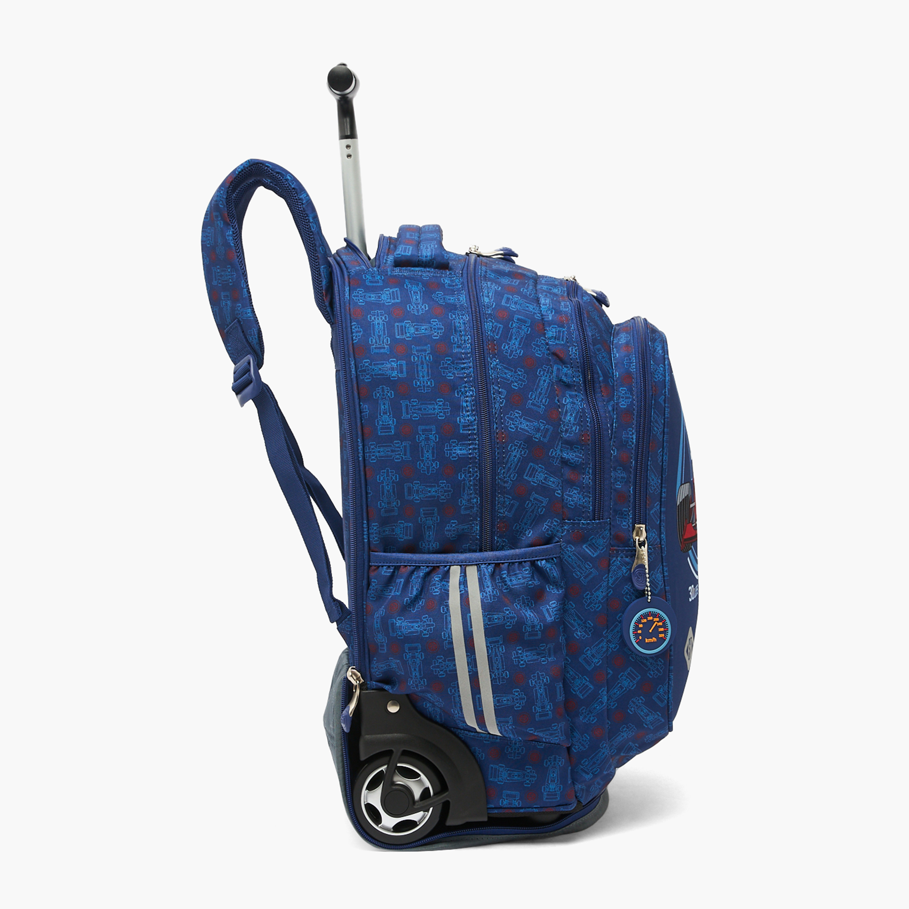 شنطة ظهر ترولي بمقبض قابل للسحب وطبعات للأولاد بعمر 8-13 سنة من سانت رايت - 18 بوصة-school-bagsandbackpacks-trolleybags-image-9