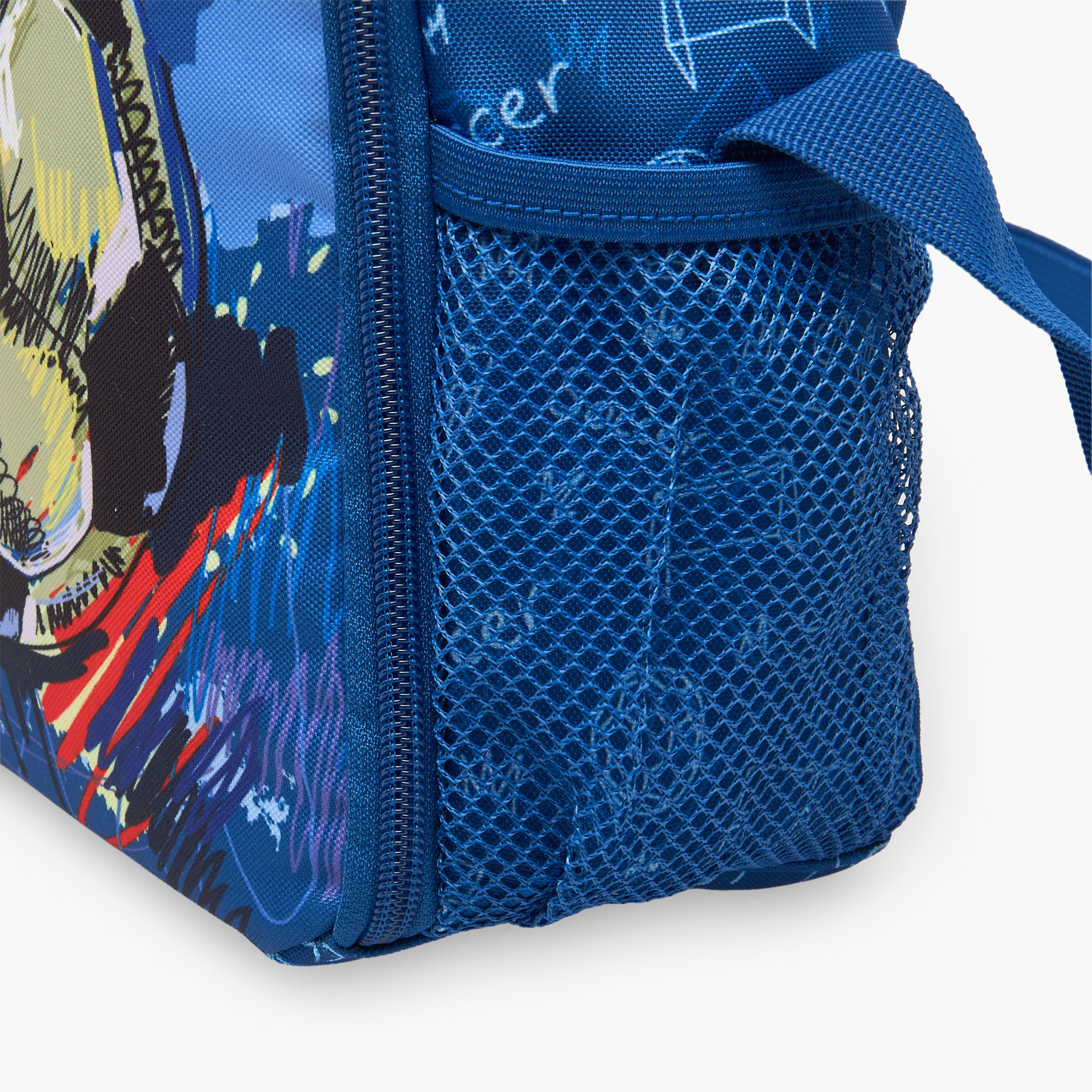 شنطة غداء بطبعات كرة القدم وحمالات قابلة للتعديل للأولاد من 8 - 13 سنة من سانت رايت-school-lunchessentials-lunchbags-image-4