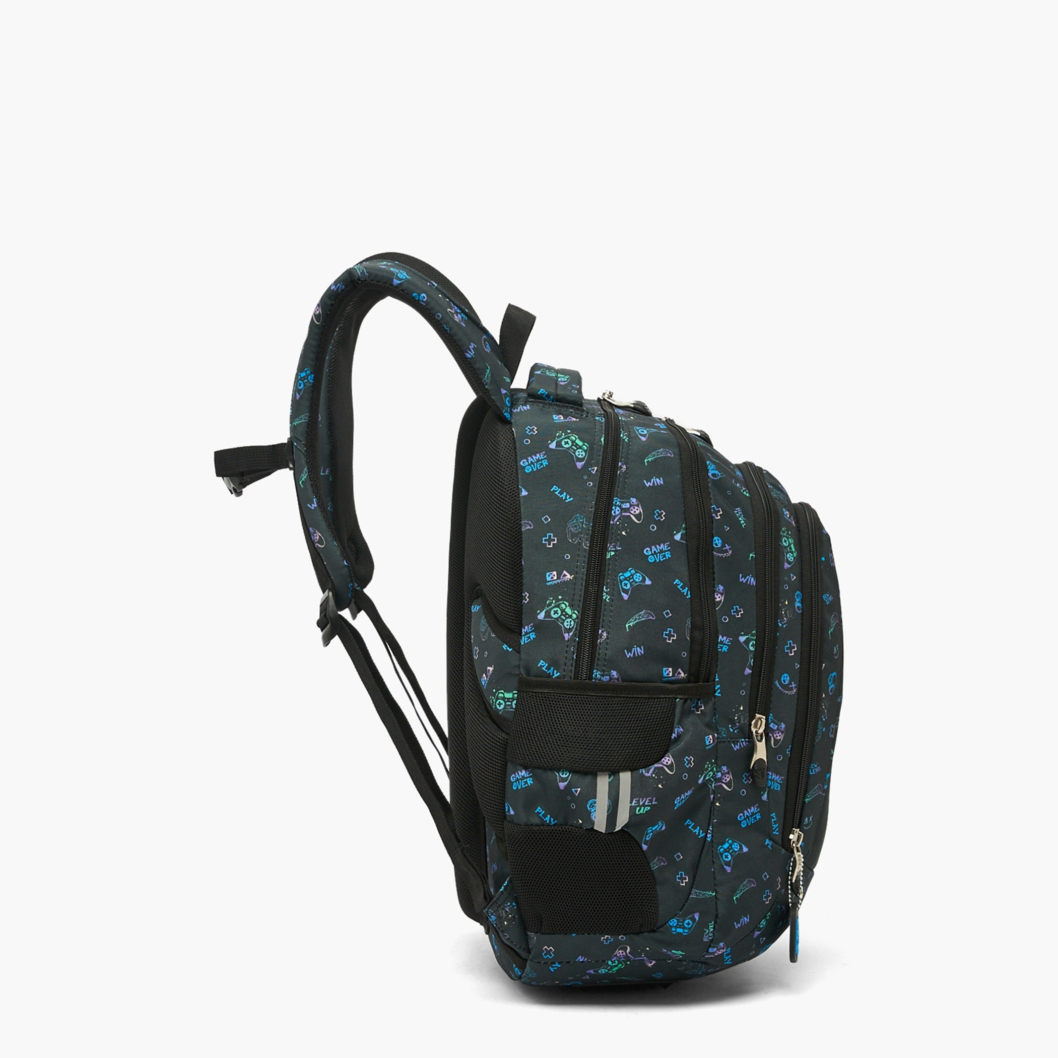St.Right Controller Print Backpack for Boys 8-13 Years with Padded Straps - 18 inch-school-bagsandbackpacks-backpacks-image-9
