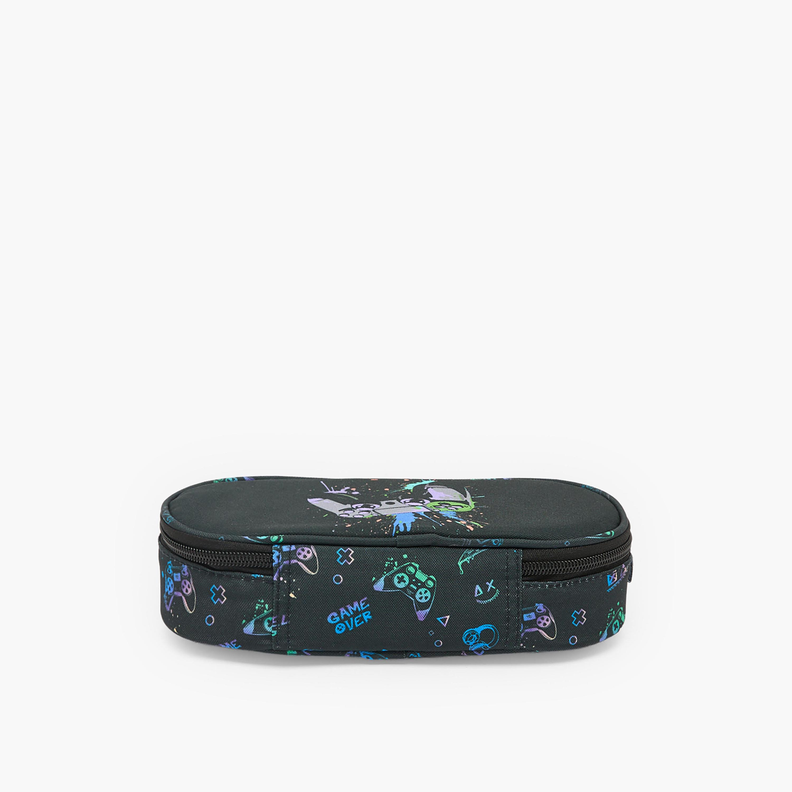 مقلمة بسحاب إغلاق وطبعات من سانت رايت-school-stationery-pencilcases-image-4