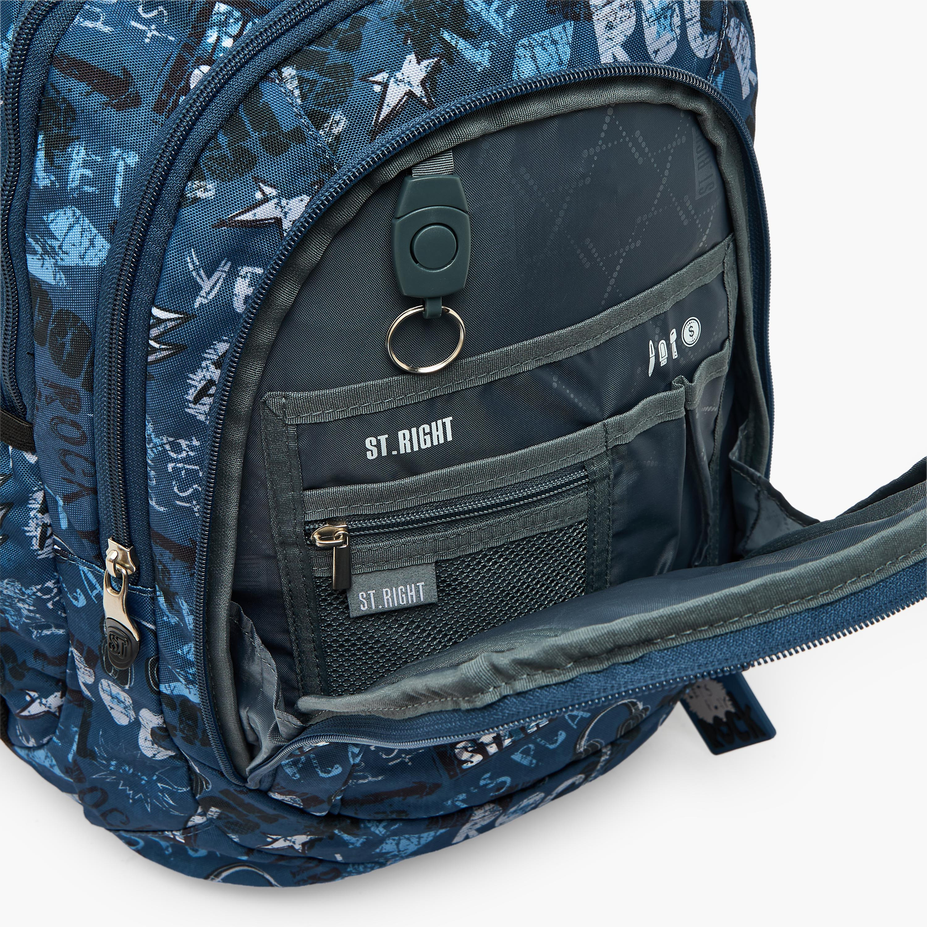 شنطة ظهر للأولاد 8-13 سنة بأحزمة قابلة للتعديل وطبعات - 18 بوصة-school-bagsandbackpacks-backpacks-image-6
