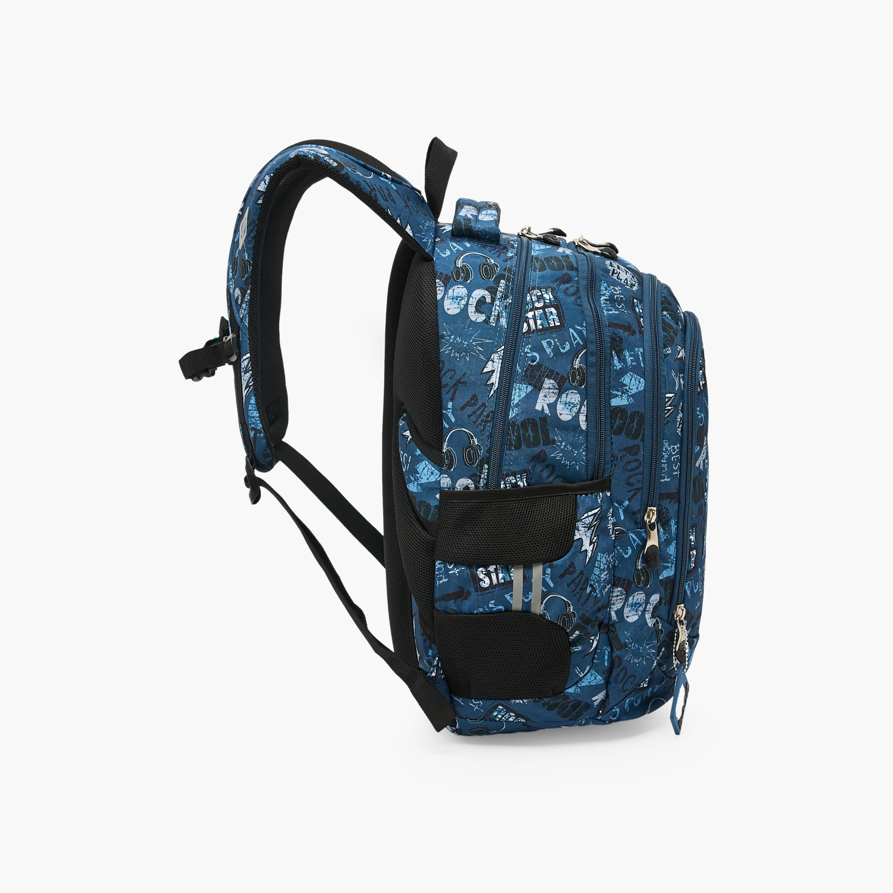 شنطة ظهر للأولاد 8-13 سنة بأحزمة قابلة للتعديل وطبعات - 18 بوصة-school-bagsandbackpacks-backpacks-image-8