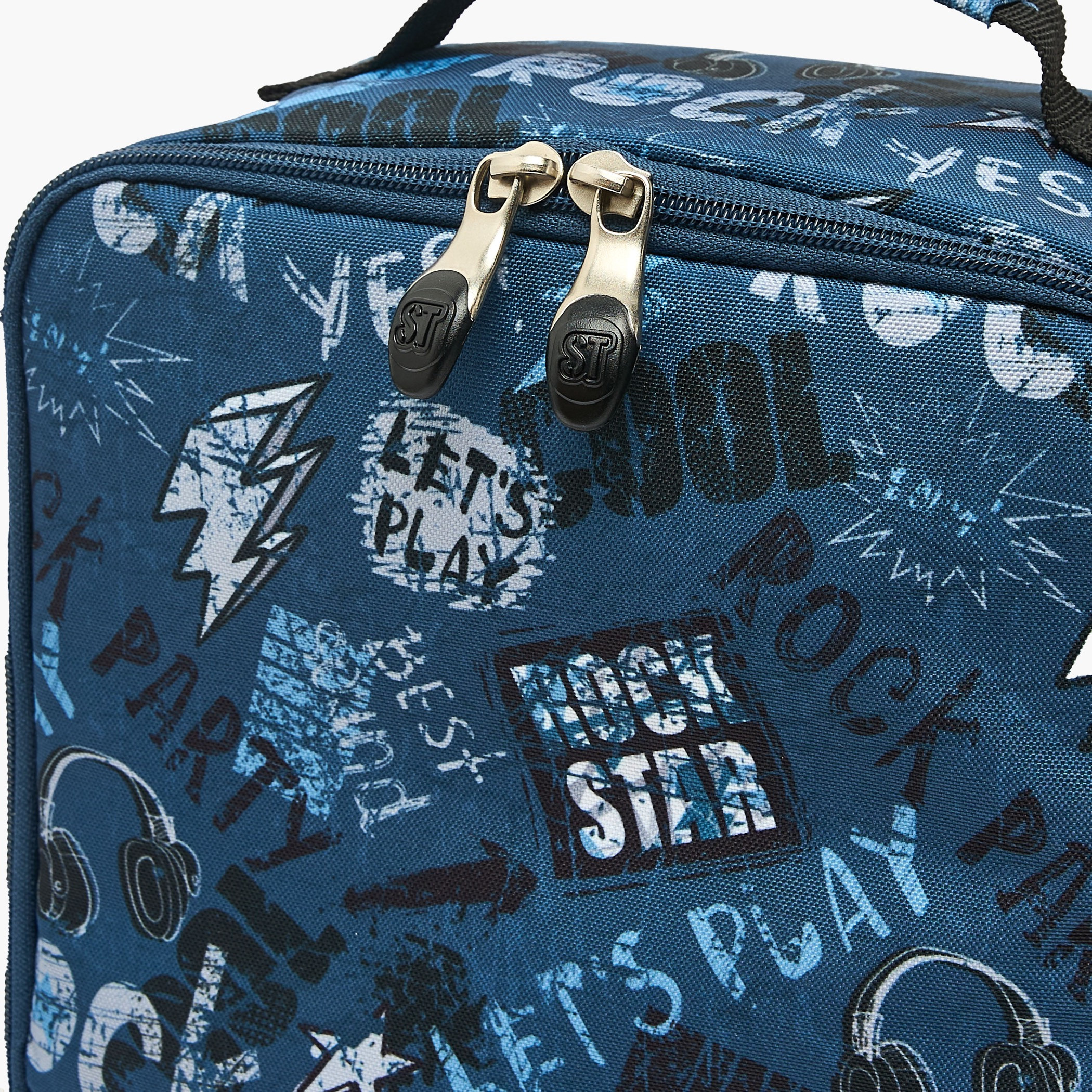 شنطة غداء بطبعة جرافيتي للأولاد من 8 إلى 13 سنة مع حزام قابل للتعديل-school-lunchessentials-lunchbags-image-5