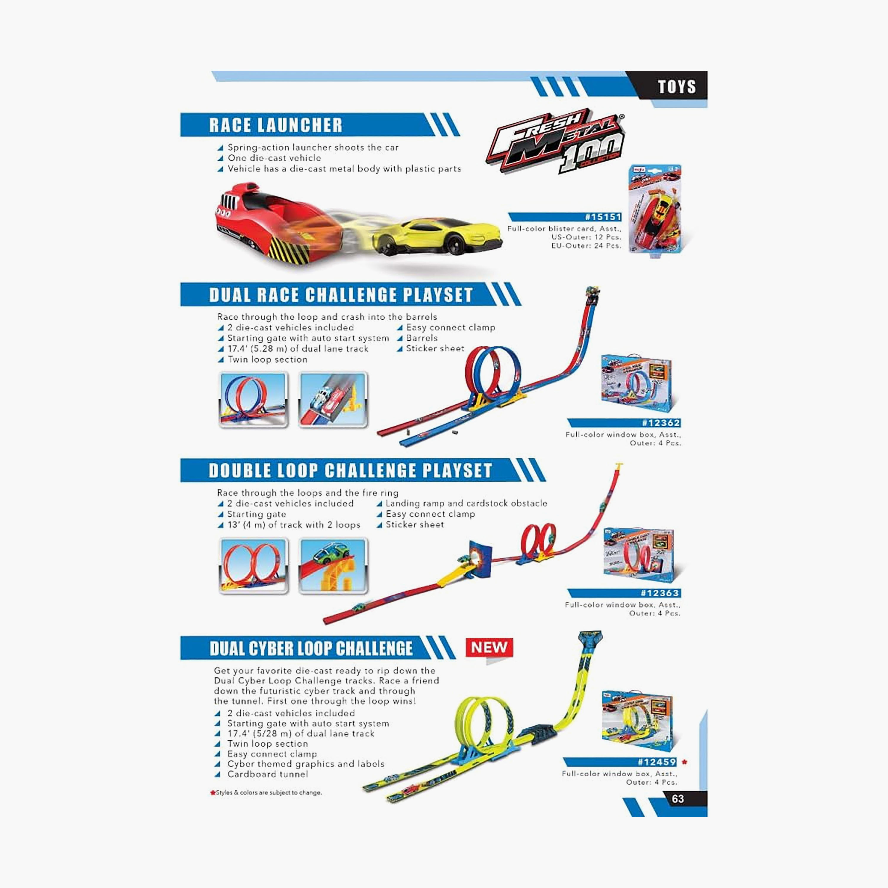 Maisto Dual Cyber Loop Track Playset-toys-playvehicles-racetracks-image-3