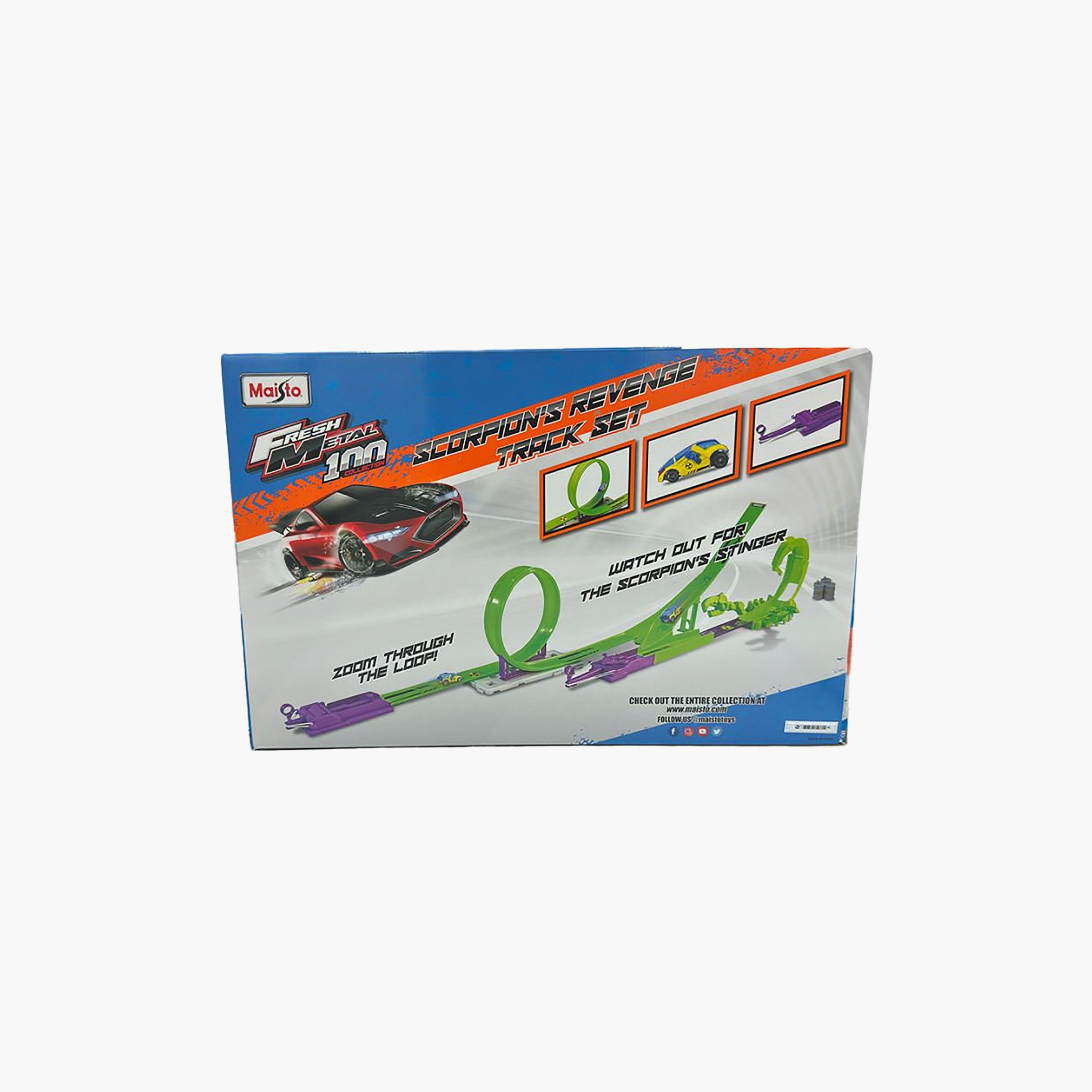 Maisto Fresh Metal Scorpion's Revenge Track Set-toys-playvehicles-racetracks-image-2
