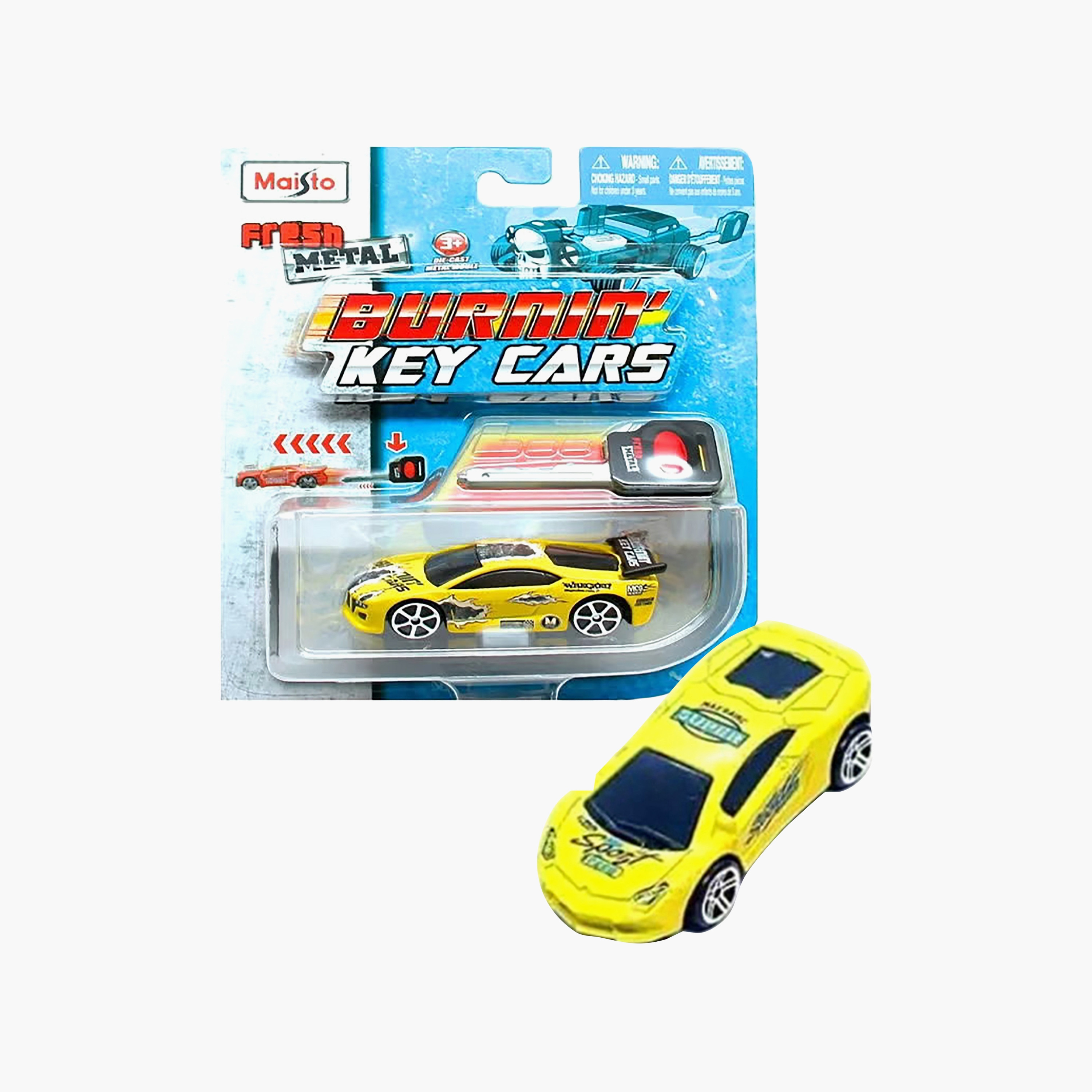 Maisto Burnin Key Cars Die Cast Vehicle-toys-playvehicles-diecastcars-image-4