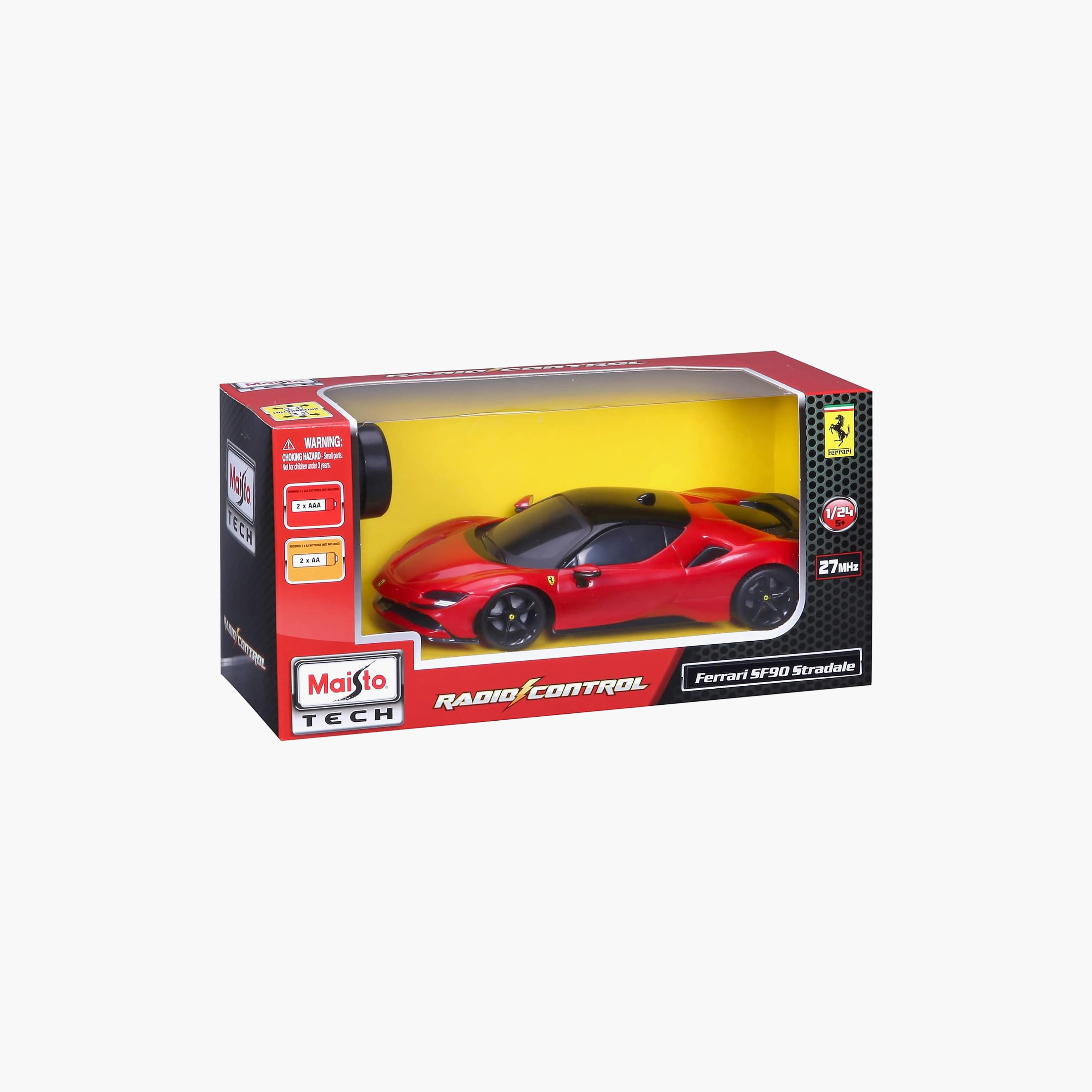 سيارة "فيراري إس إف 90" بجهاز تحكم عن بعد من مايستو-toys-remotecontrolledvehicles-rccars-image-9