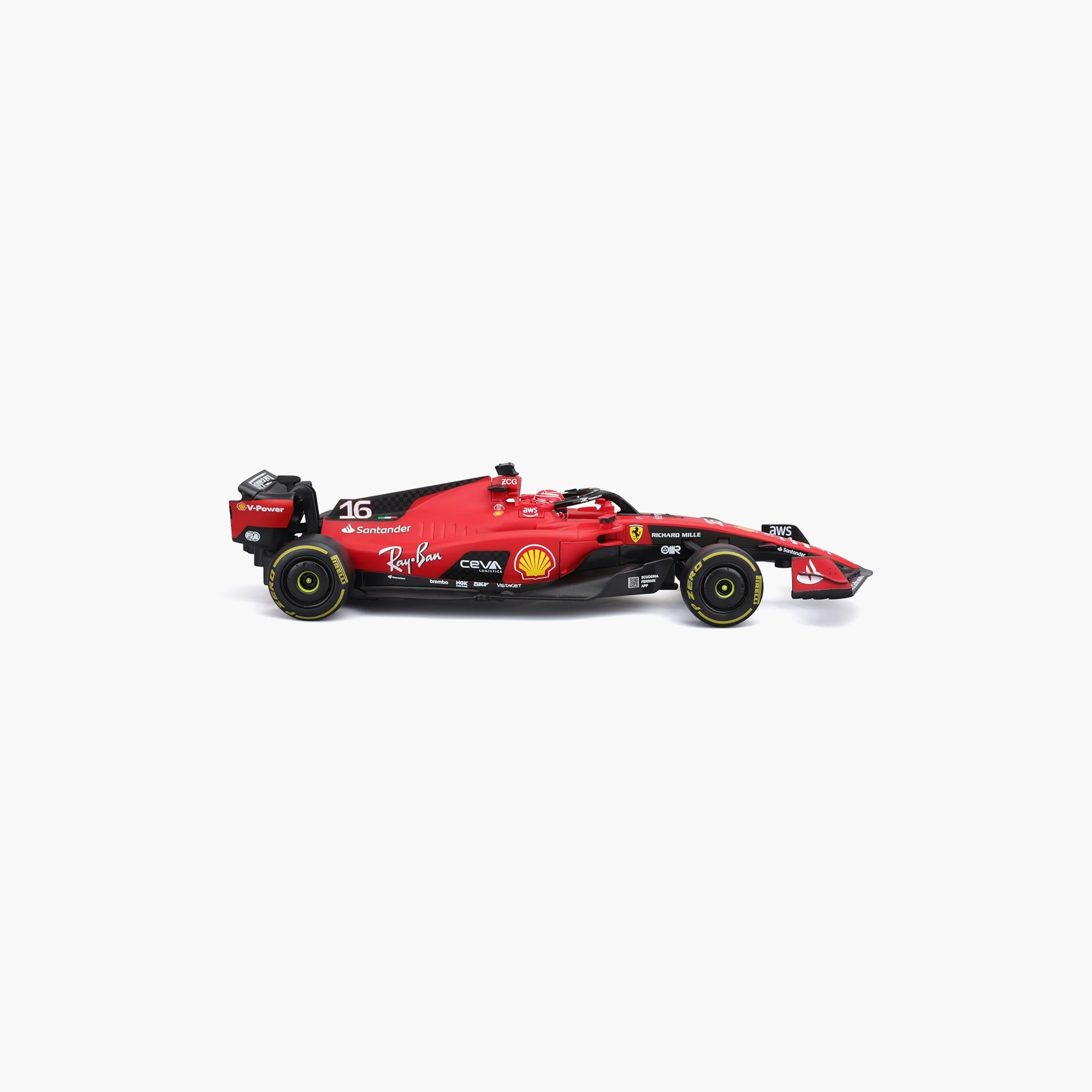 سيارة "فورمولا 1 فيراري إس إف 23" قابلة للشحن بجهاز تحكم عن بعد من مايستو-toys-remotecontrolledvehicles-rccars-image-5